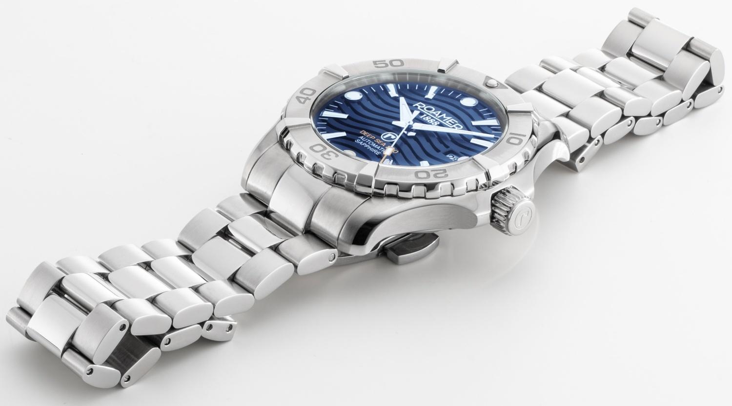Roamer 860983 41 45 70 męski zegarek bransoleta - miniatura 3