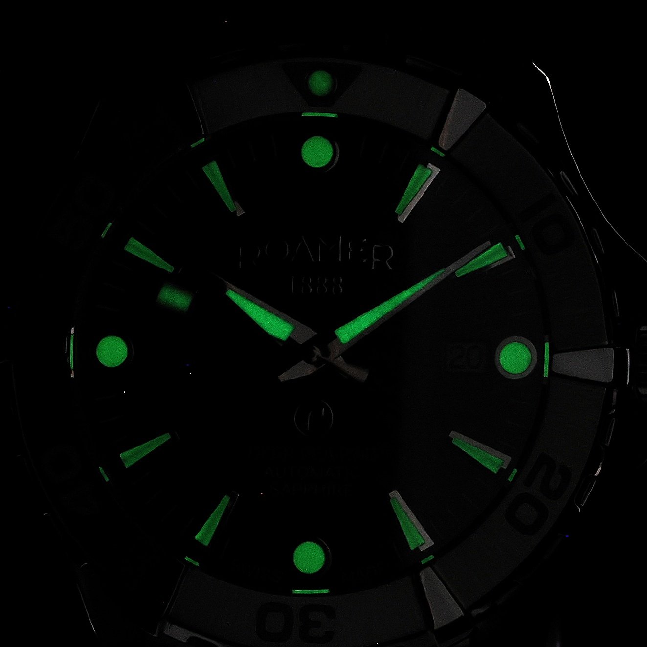 Roamer 860983 41 55 70 Deep Sea Deep Sea 200 Automatic zegarek męski szafirowe - miniatura 5
