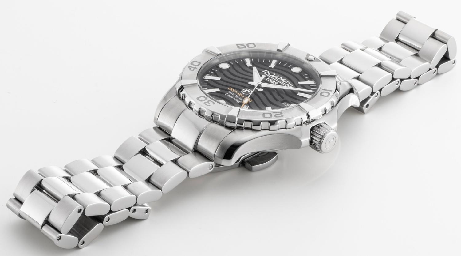 Roamer 860983 41 55 70 męski zegarek Deep Sea bransoleta - miniatura 7