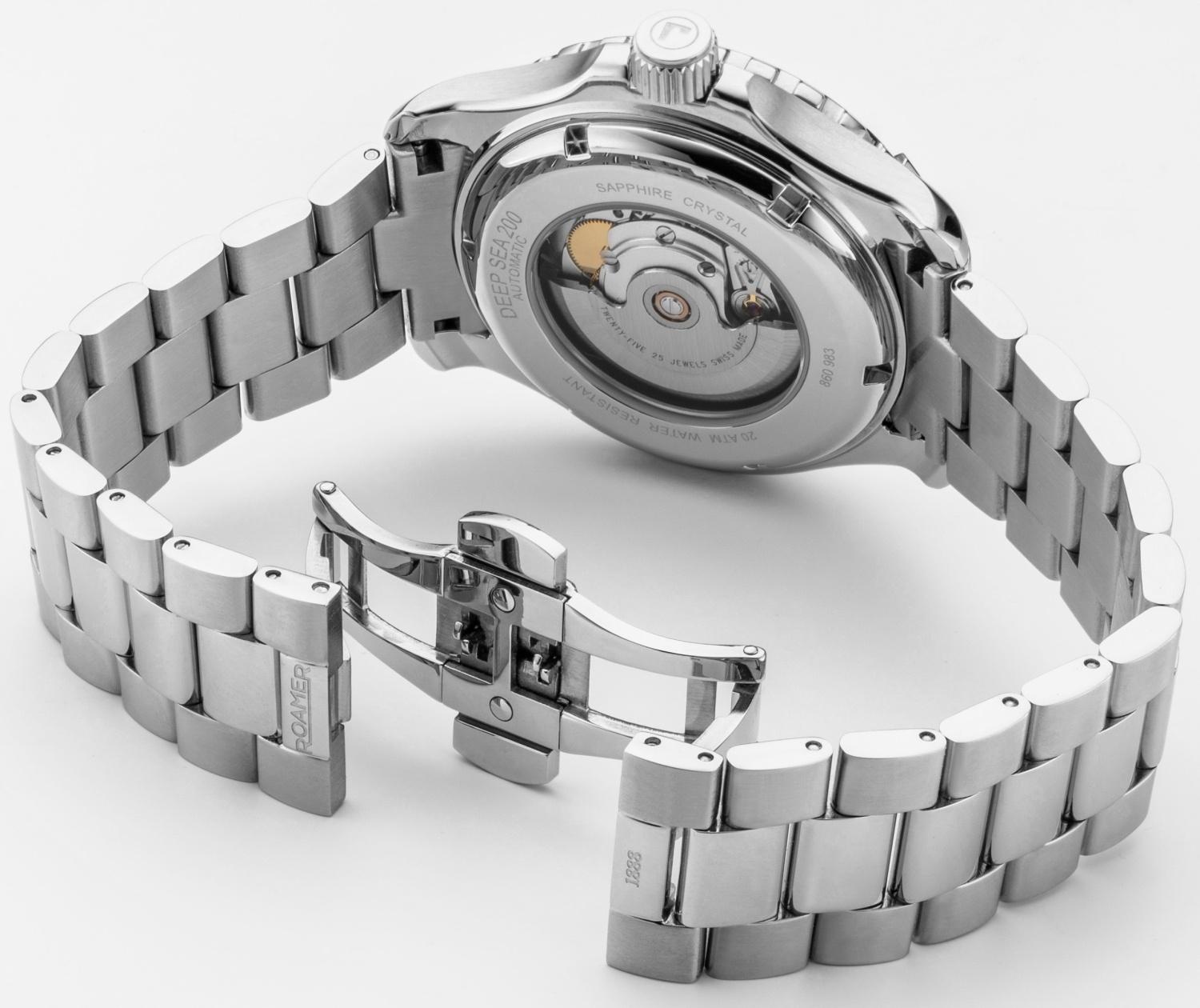 Roamer 860983 41 75 70 Deep Sea 200 Automatic zegarek Deep Sea - miniatura 4