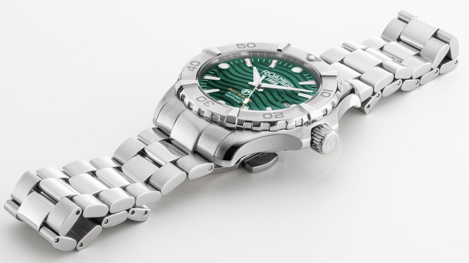 Roamer 860983 41 75 70 męski zegarek Deep Sea bransoleta - miniatura 3