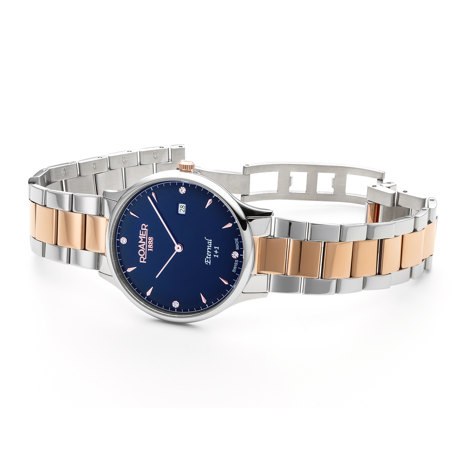 Roamer 863833 49 45 50 męski zegarek Eternal bransoleta
