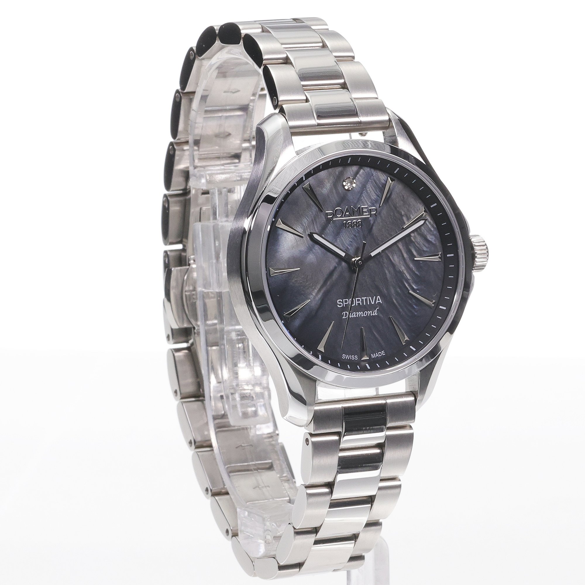 Roamer 865847 41 80 50 Sportivo klasyczny zegarek srebrny