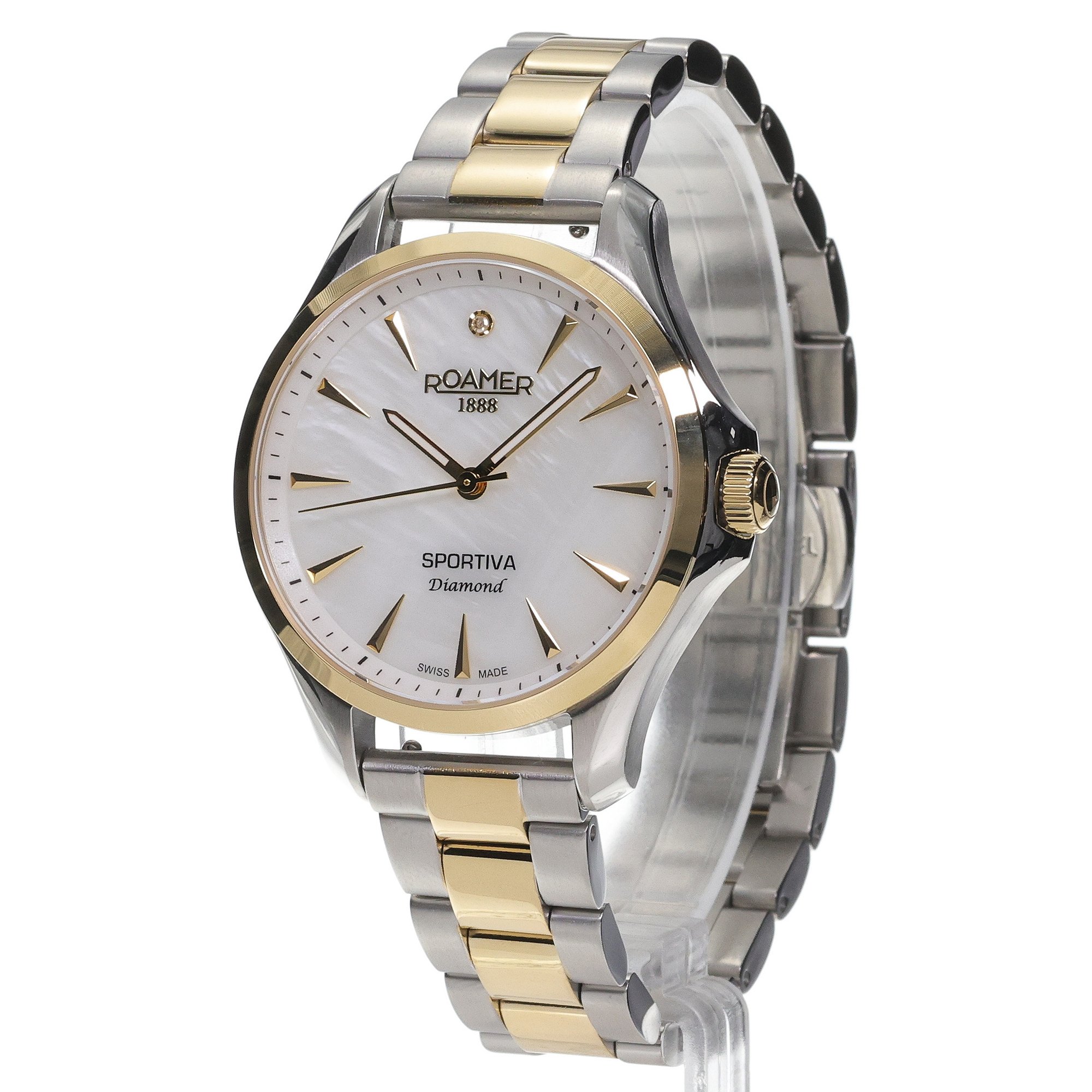 Roamer 865847 47 20 50 Sportivo klasyczny zegarek srebrny