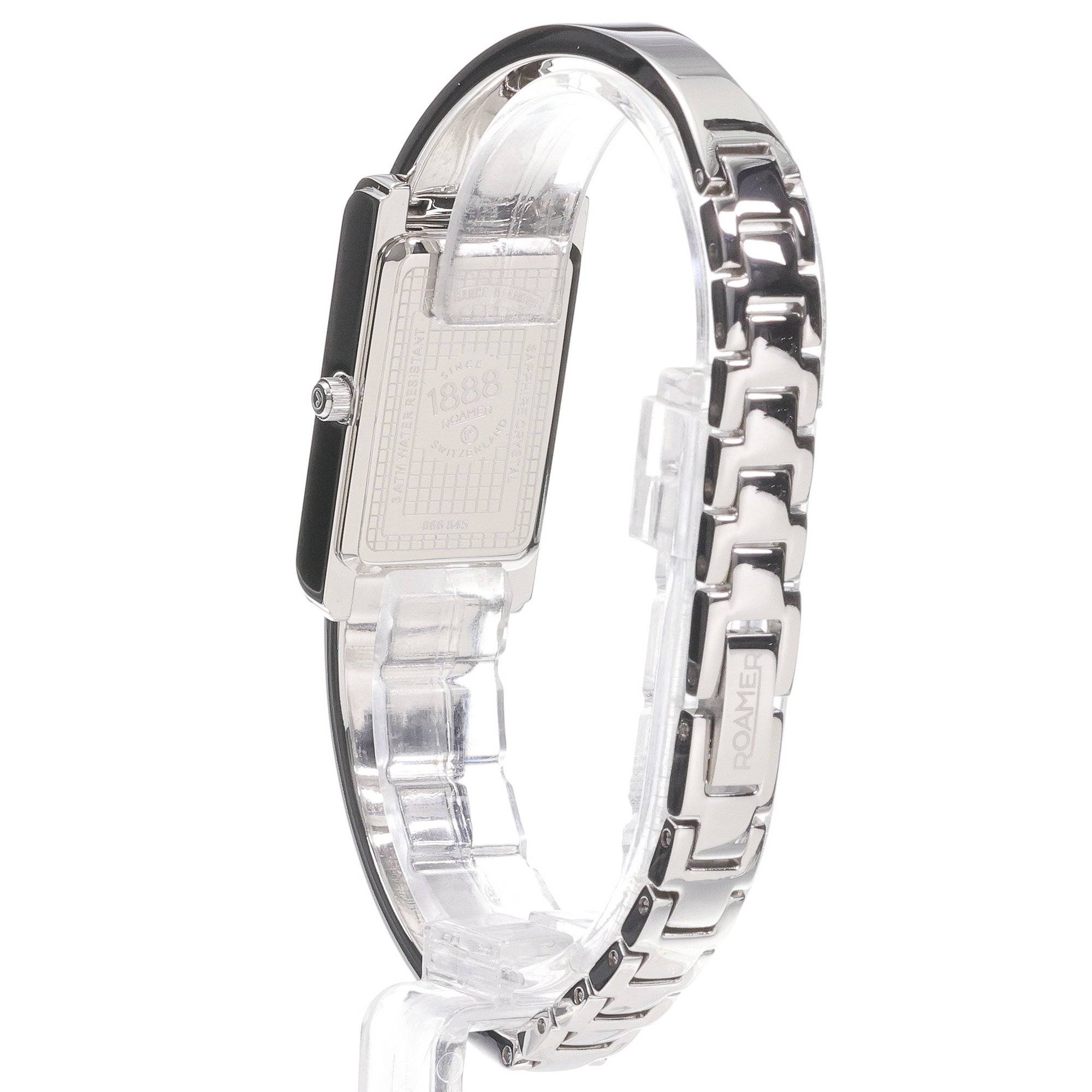 Roamer 866845 41 55 20 zegarek srebrny elegancki Dreamline bransoleta