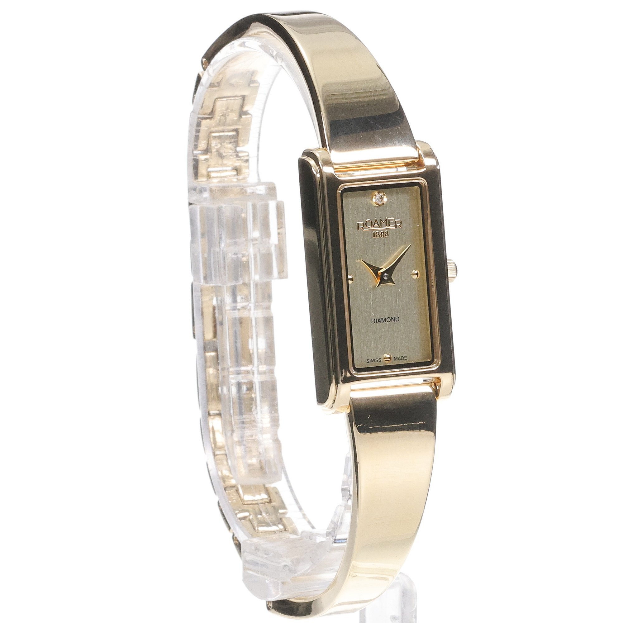 Roamer 866845 48 35 20 zegarek złoty elegancki Dreamline bransoleta