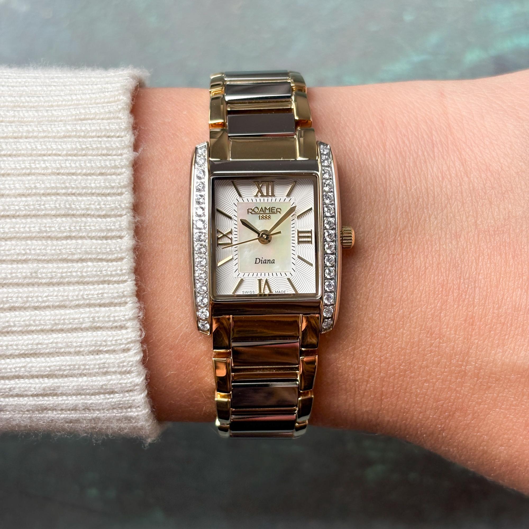 Roamer 869847 47 20 20 Diana Diana zegarek damski elegancki szafirowe