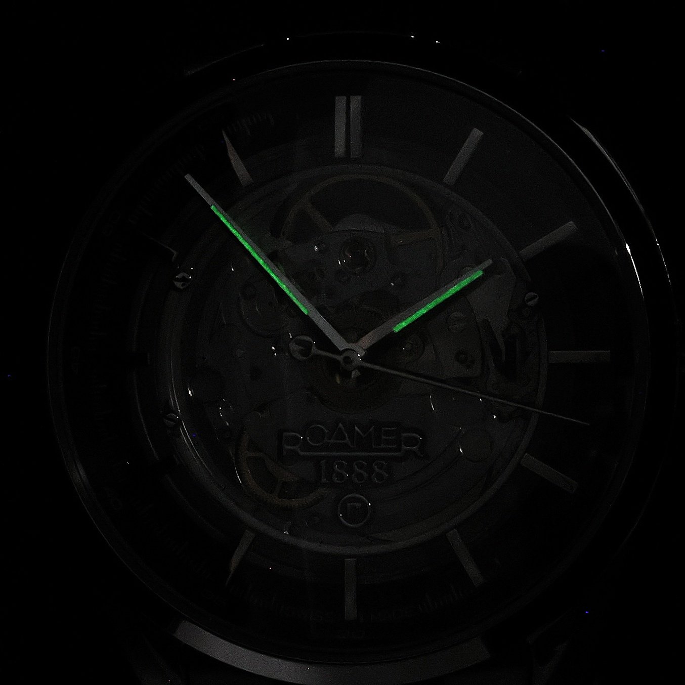 Roamer 965985 41 45 20 Pro Pro Auto zegarek męski elegancki szafirowe