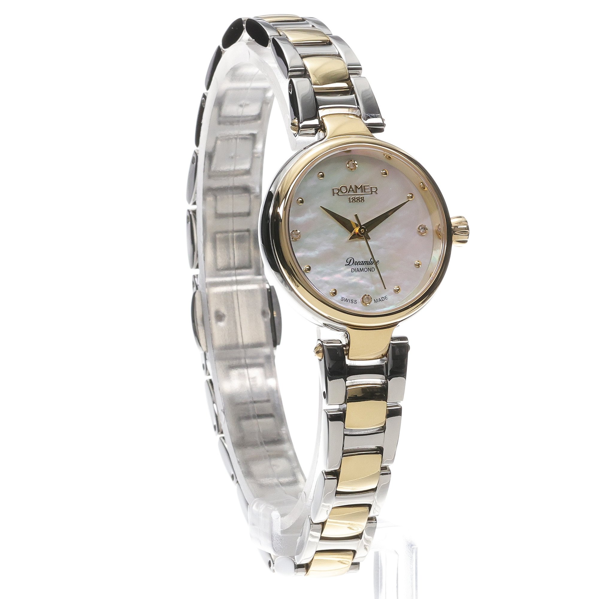 Roamer 967847 47 20 50 Dreamline Diamonds Dreamline elegancki zegarek srebrny