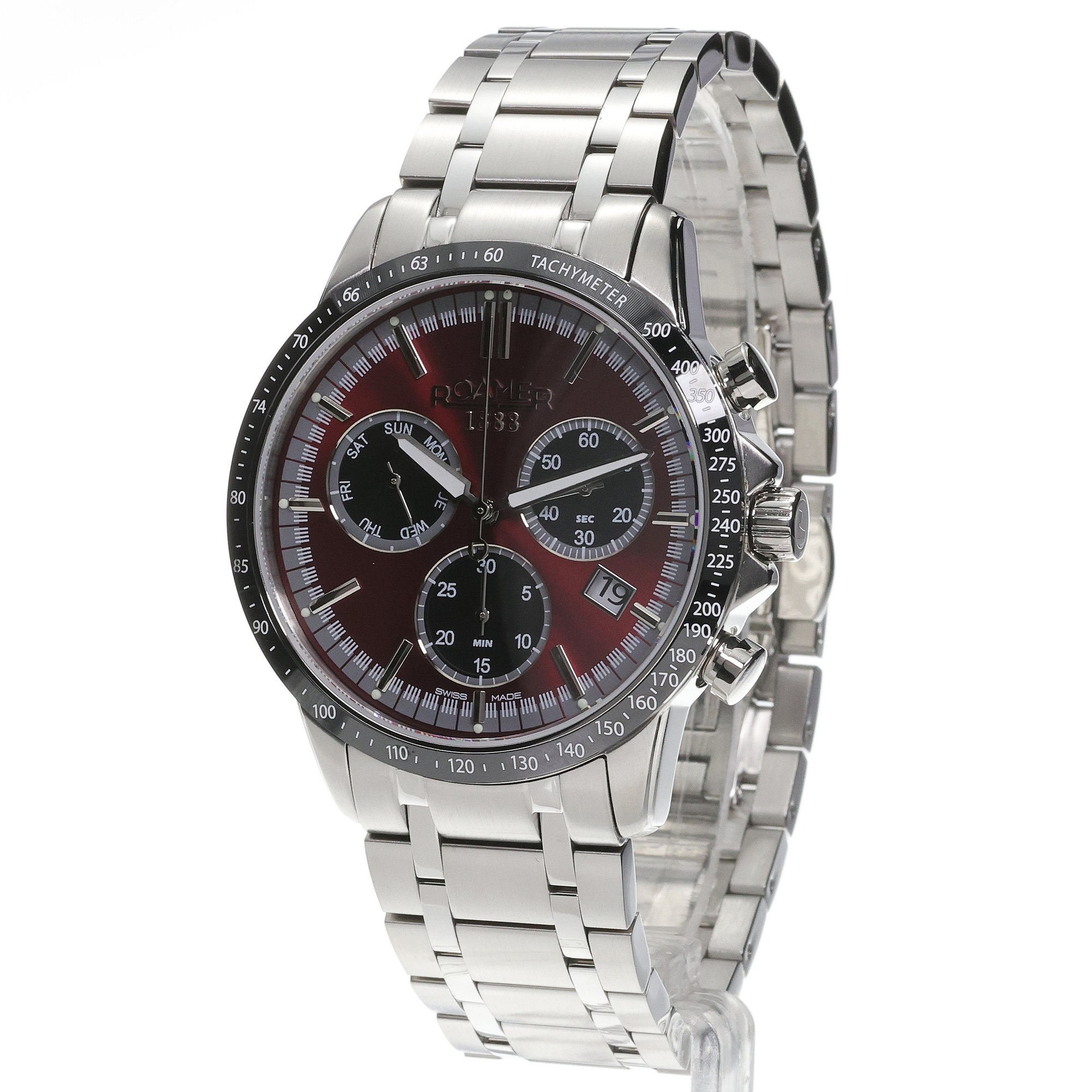 Roamer 968988 41 65 20 zegarek Mercury z chronograf - miniatura 2