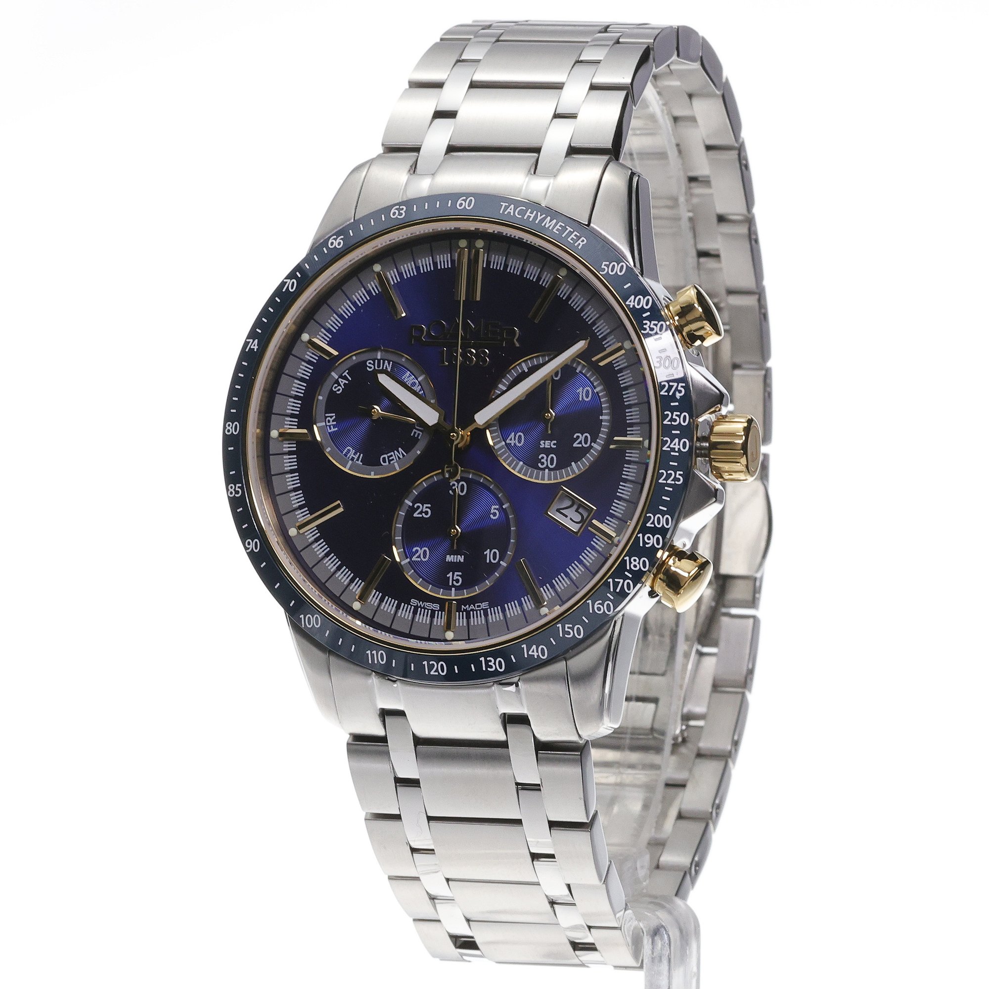 Roamer 968988 47 45 20 zegarek Mercury z chronograf - miniatura 2