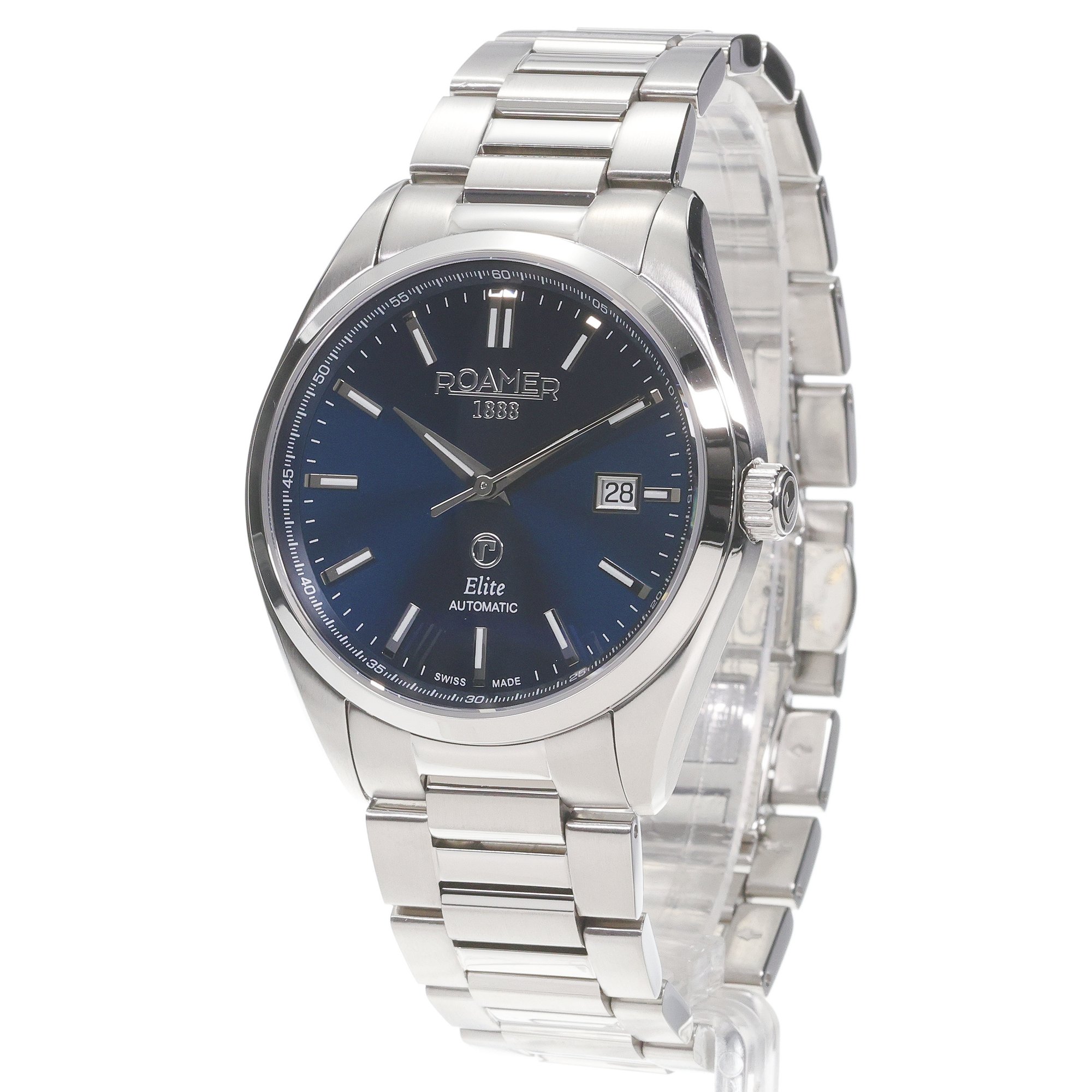 Roamer 970983 41 45 20 Roamer Elite zegarek męski klasyczny szafirowe