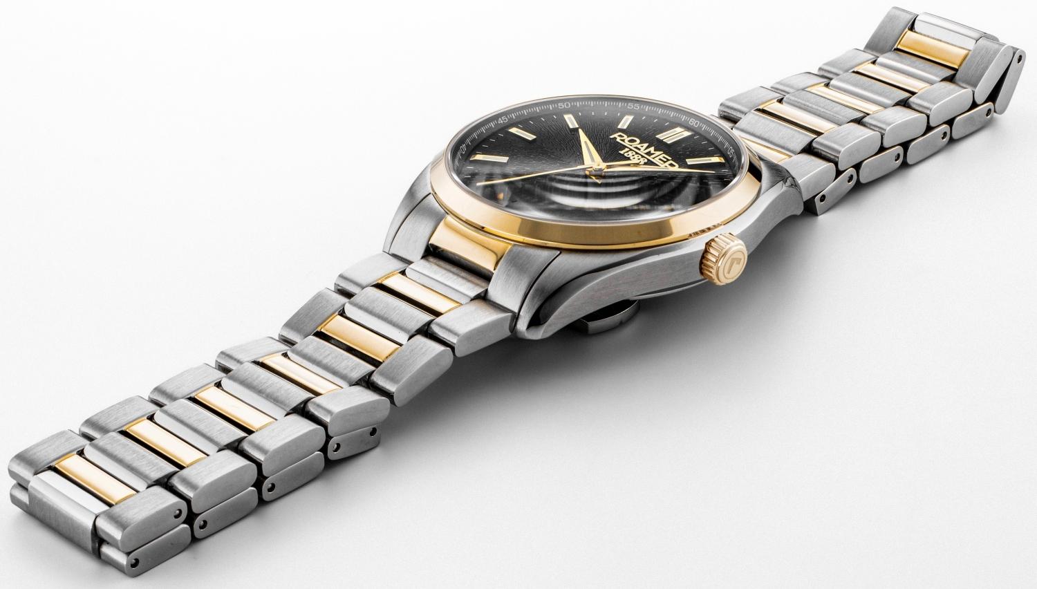 Roamer 970983 47 85 20 męski zegarek Roamer bransoleta