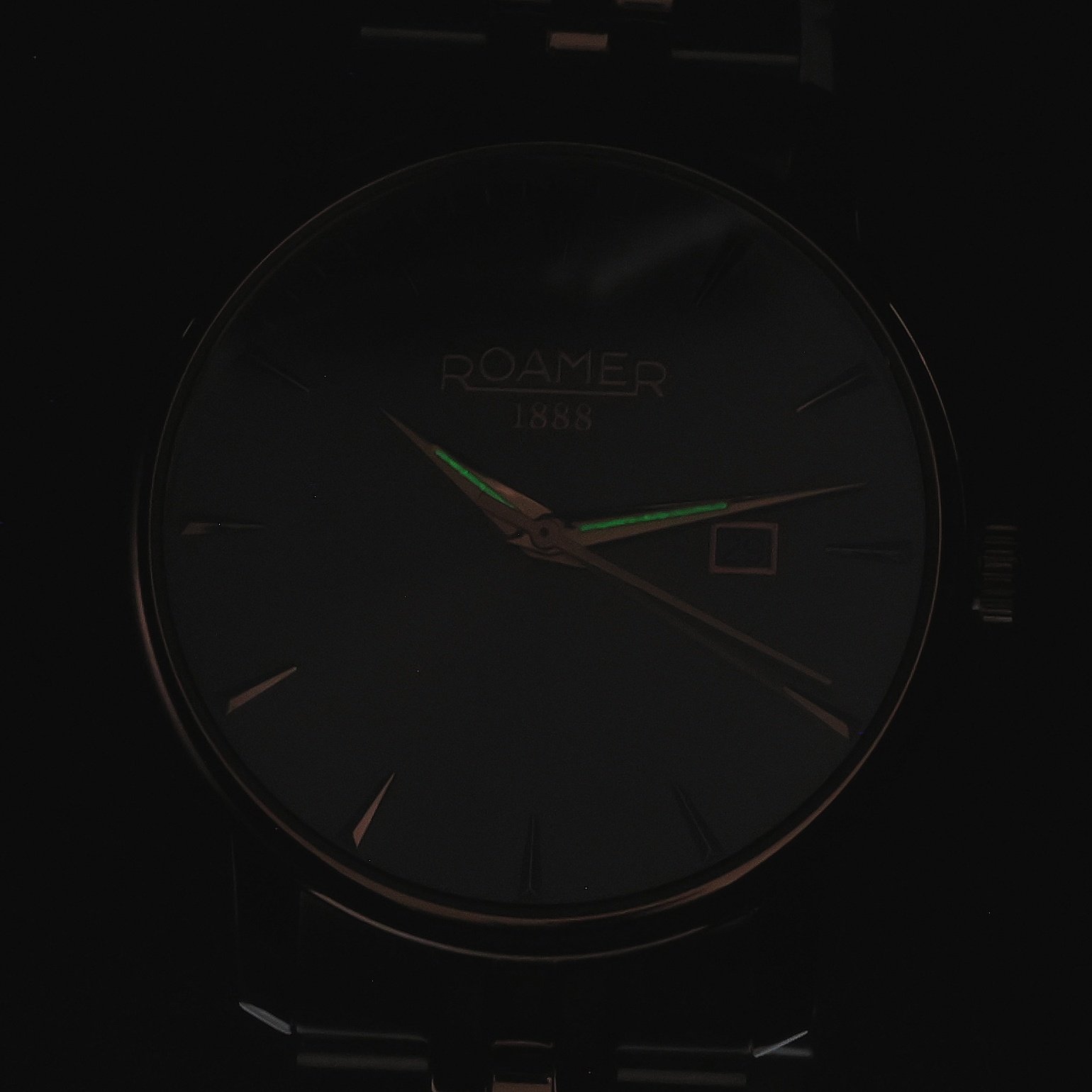 Roamer 971856 49 55 50 Roamer Classico Gents zegarek męski klasyczny szafirowe - miniatura 5