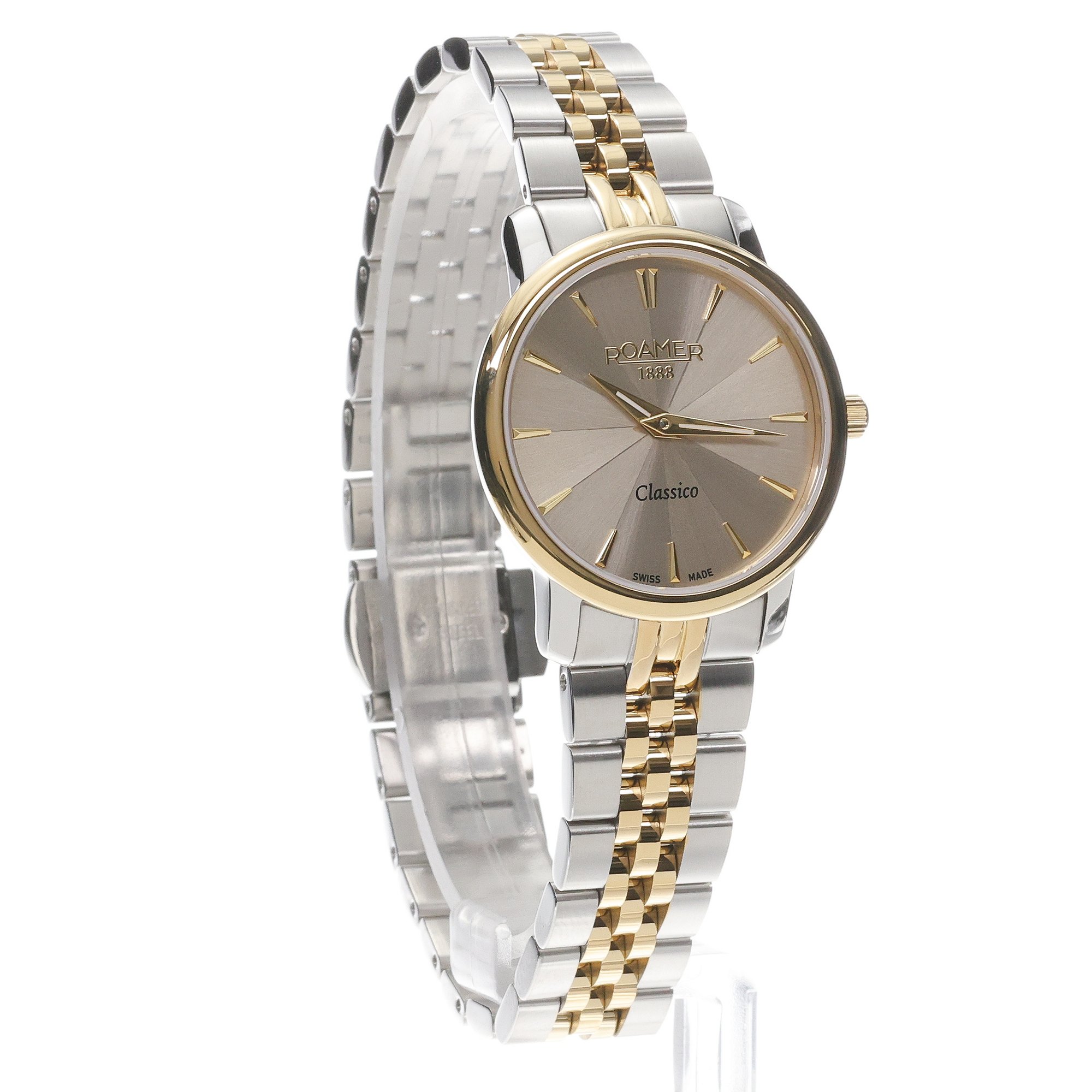 Roamer 971857 48 55 50 zegarek srebrny klasyczny Classic Line bransoleta - miniatura 3