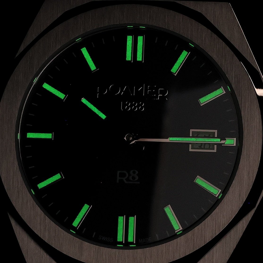 Roamer 972980 41 45 20 Roamer R8 Gents zegarek męski klasyczny szafirowe - miniatura 5
