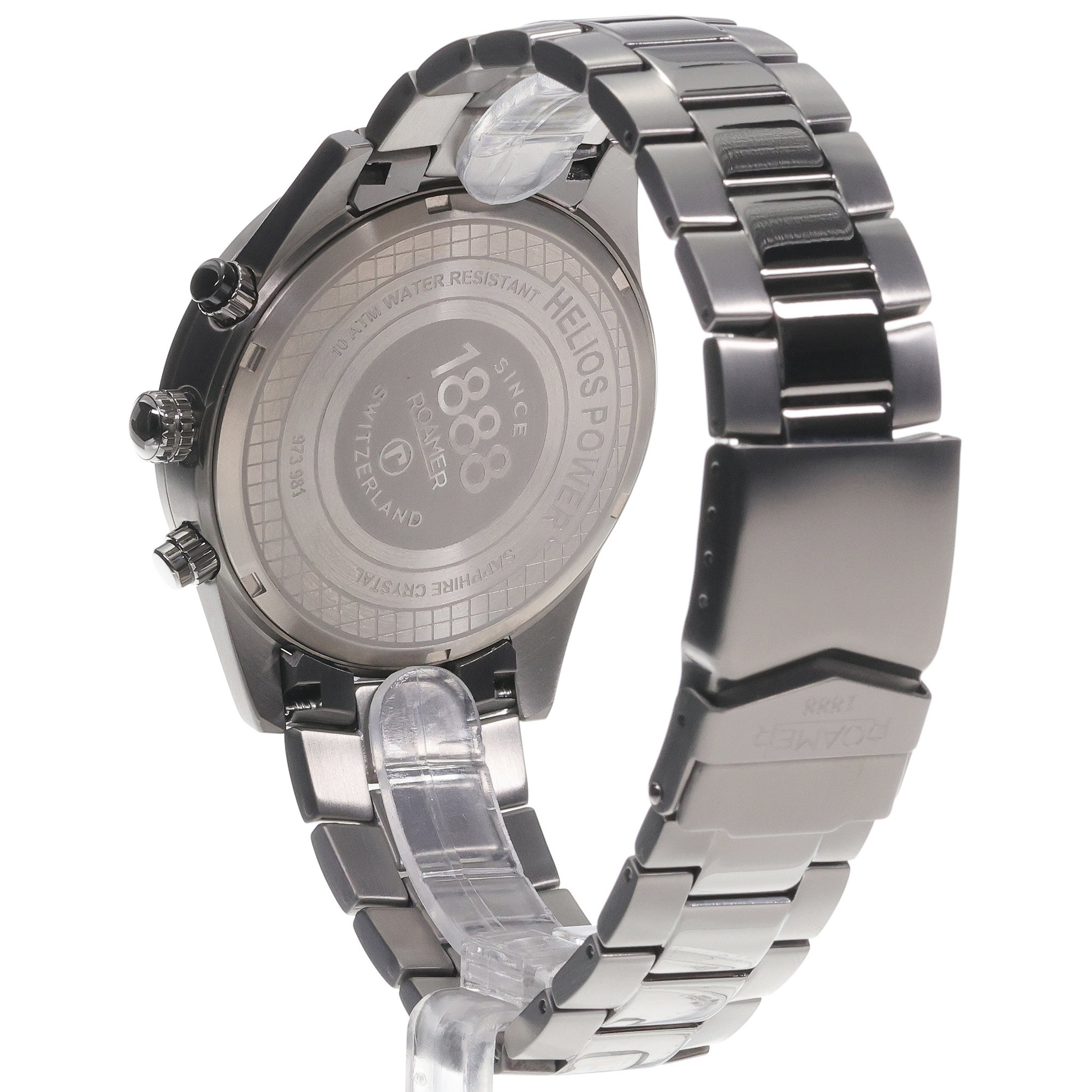 Roamer 973981 44 15 20 Męskie HELIOS POWER zegarek męski klasyczny szafirowe - miniatura 4