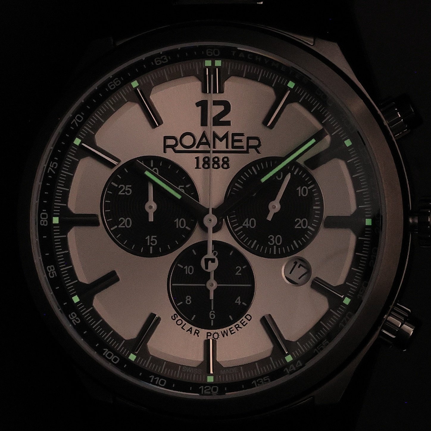 Roamer 973981 44 15 20 zegarek męski klasyczny Męskie bransoleta - miniatura 5