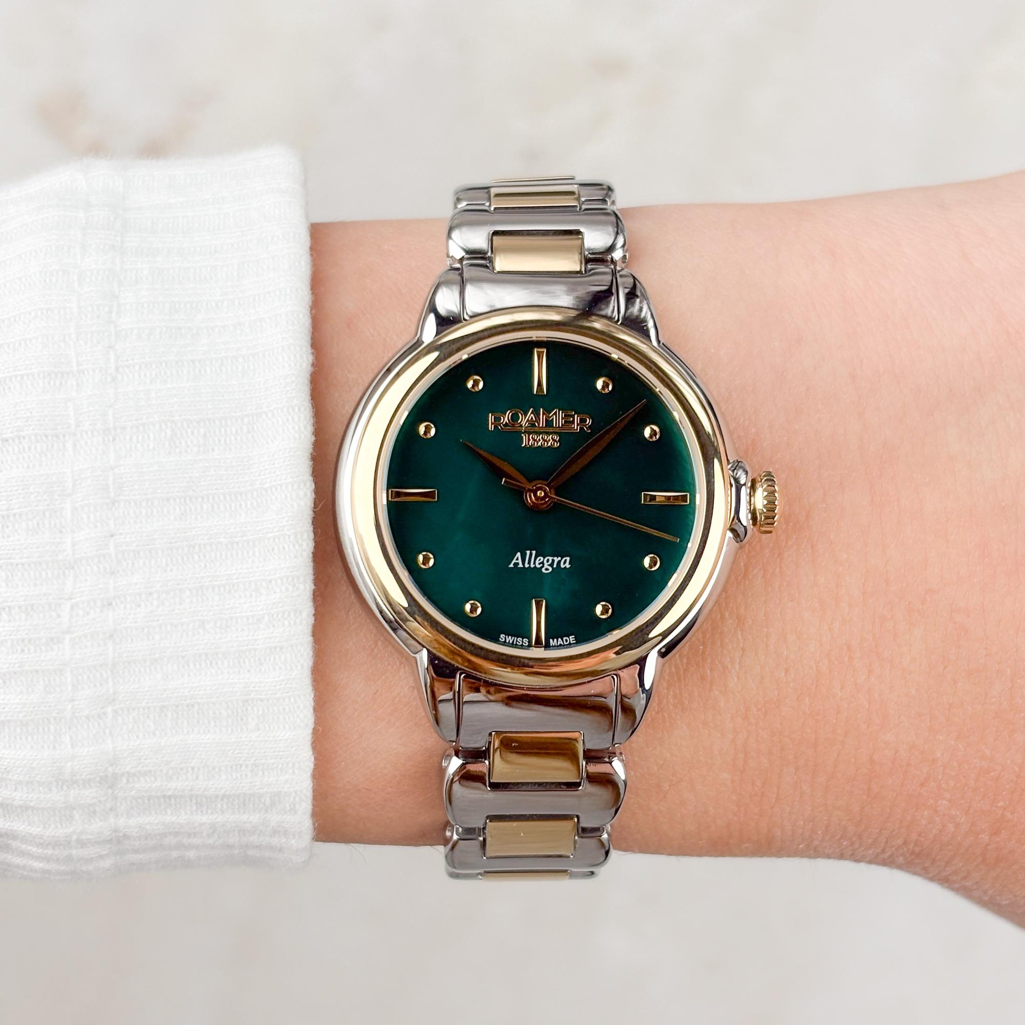 Roamer 977847 47 70 20 Roamer ALLEGRA Roamer klasyczny zegarek złoty - miniatura 8