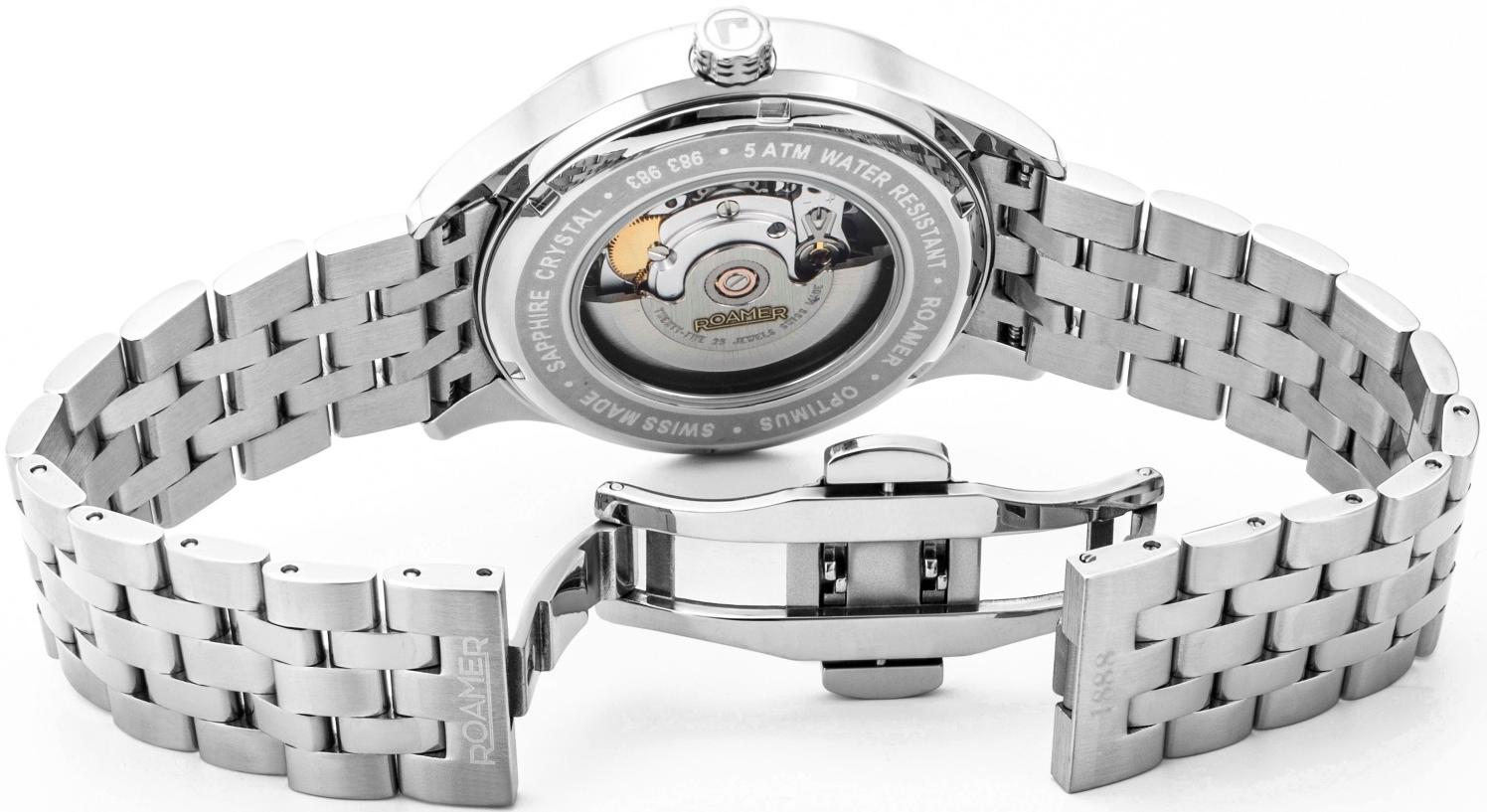 Roamer 983983 41 15 50 zegarek klasyczny Optimus - miniatura 4