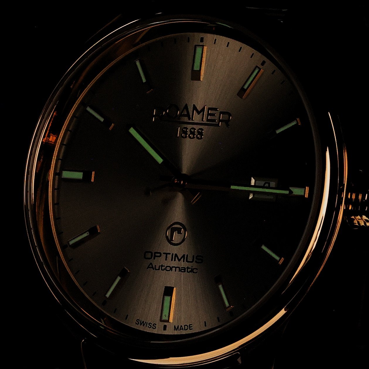 Roamer 983983 48 35 05 Optimus zegarek męski klasyczny szafirowe