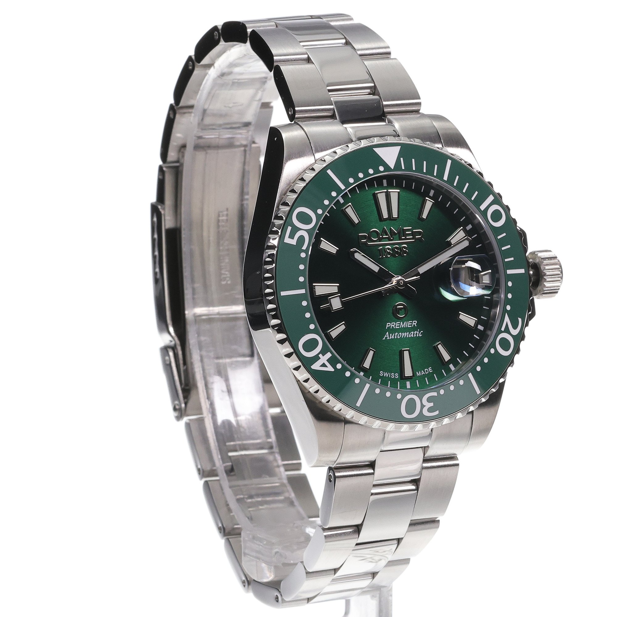 Roamer 986983 41 75 20 zegarek srebrny klasyczny Premier bransoleta