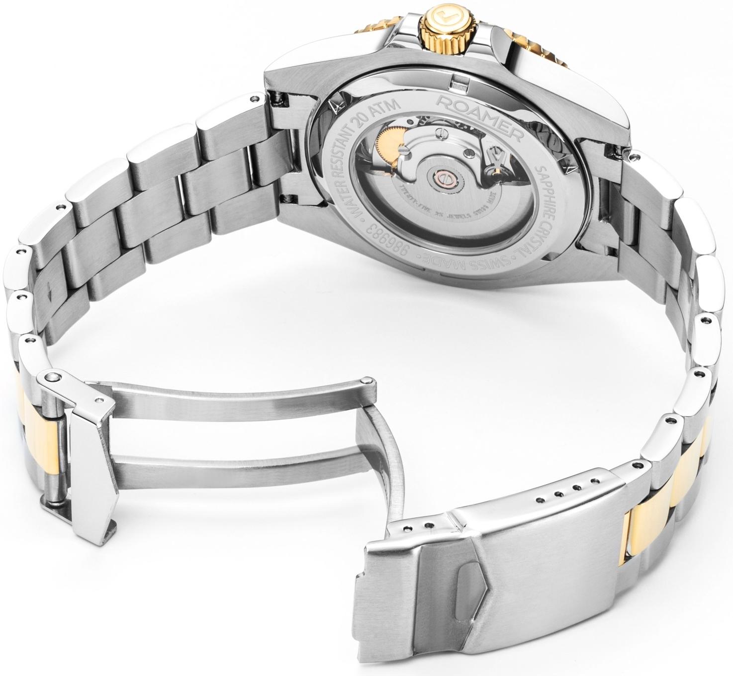 Roamer 986983 47 85 21 Premier Premier Automatic zegarek męski typudiver szafirowe