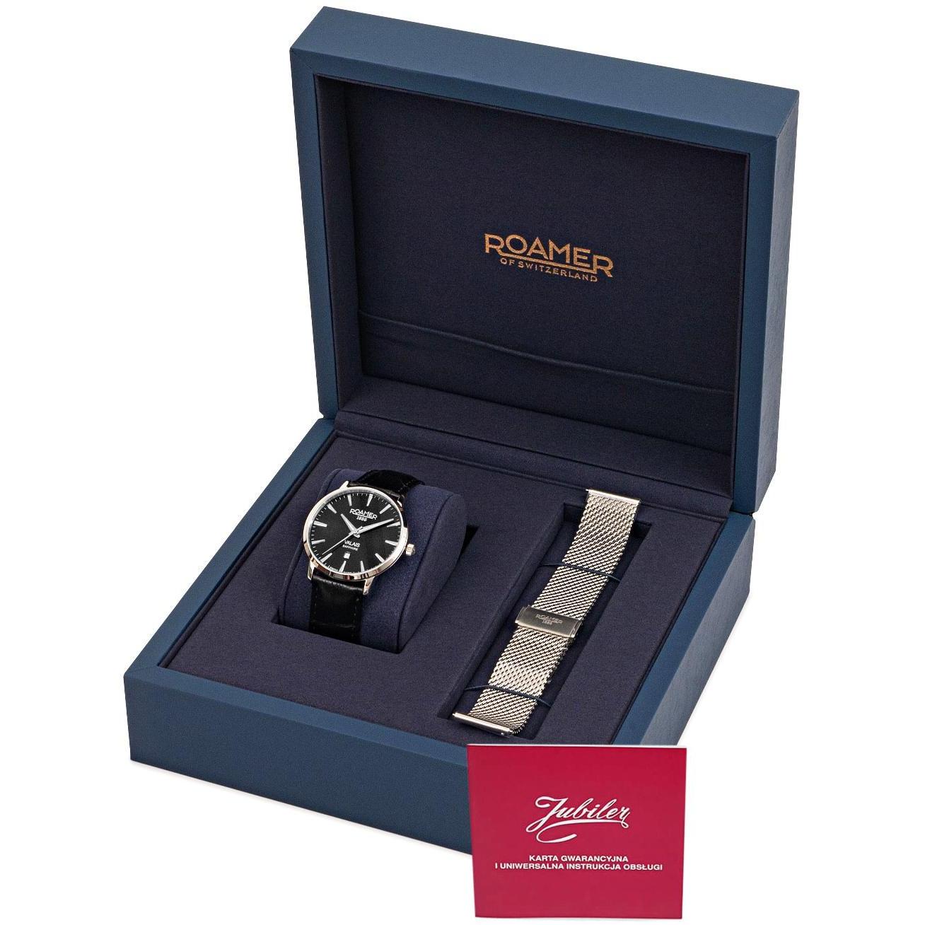 Roamer 988833 41 85 05 Valais Gents Set zegarek klasyczny Valais - miniatura 4