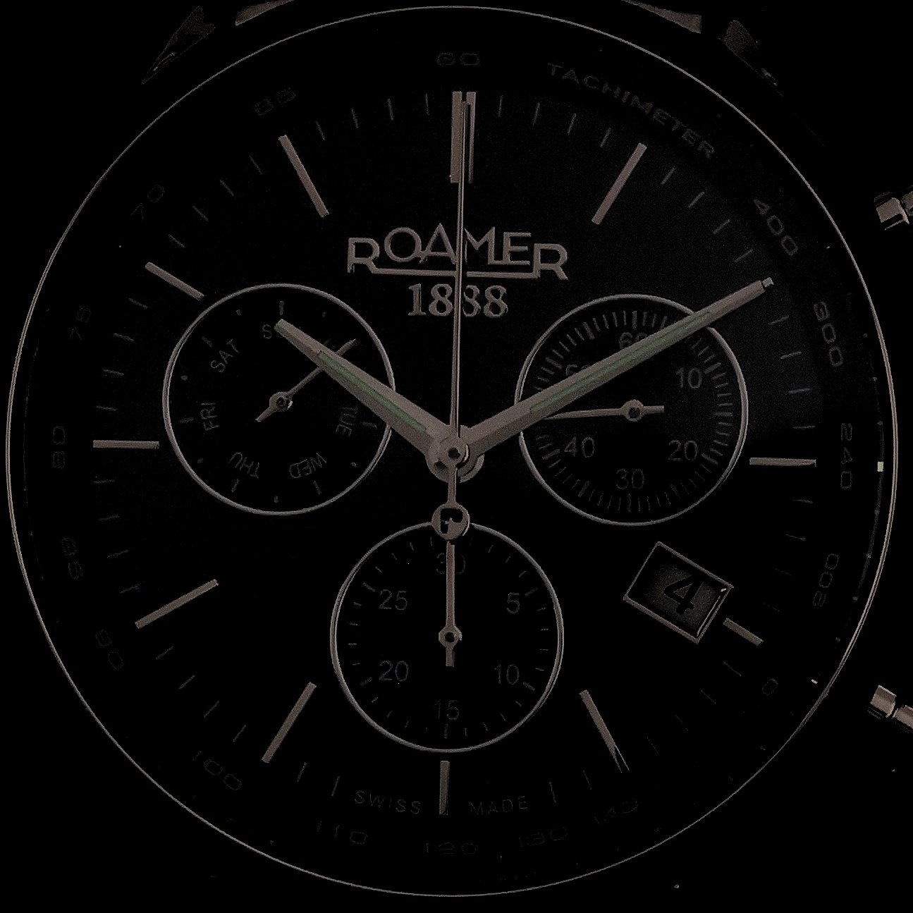Roamer 993819 41 45 20 zegarek Pro Chrono z chronograf - miniatura 5