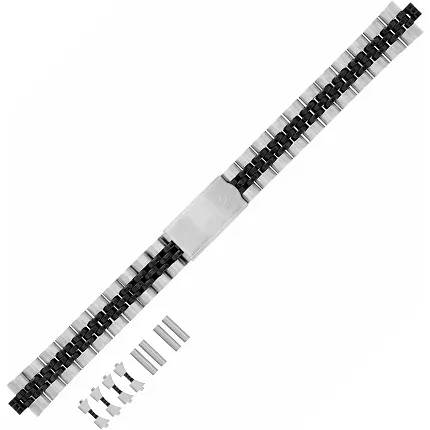 Rochet 2325782A Block band Polished satin ASTERN 12mm Bicolor IPC Black - zdjęcie 1