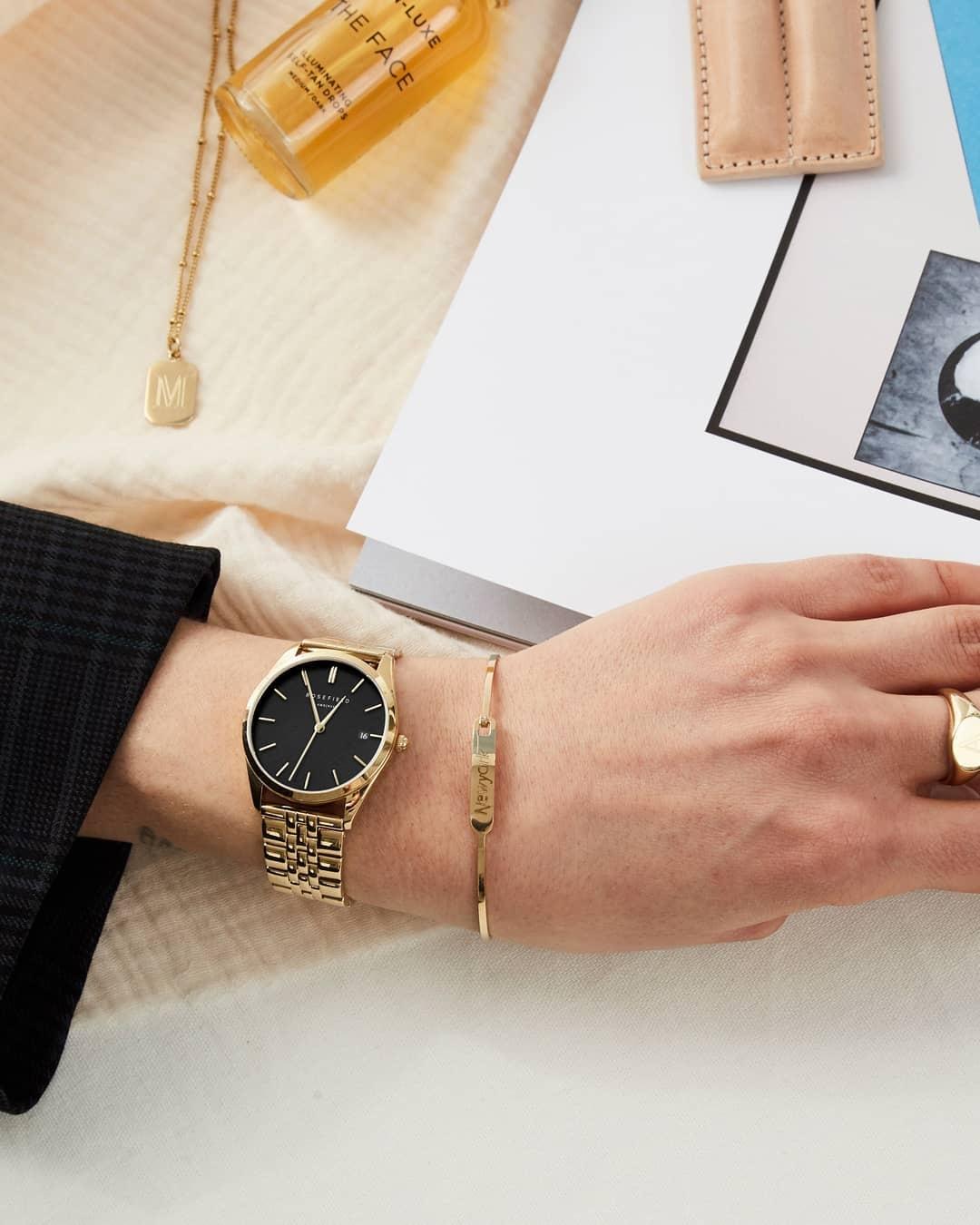 Rosefield ACBKG-A13 The Ace The Ace zegarek damski fashion-modowy mineralne - miniatura 5