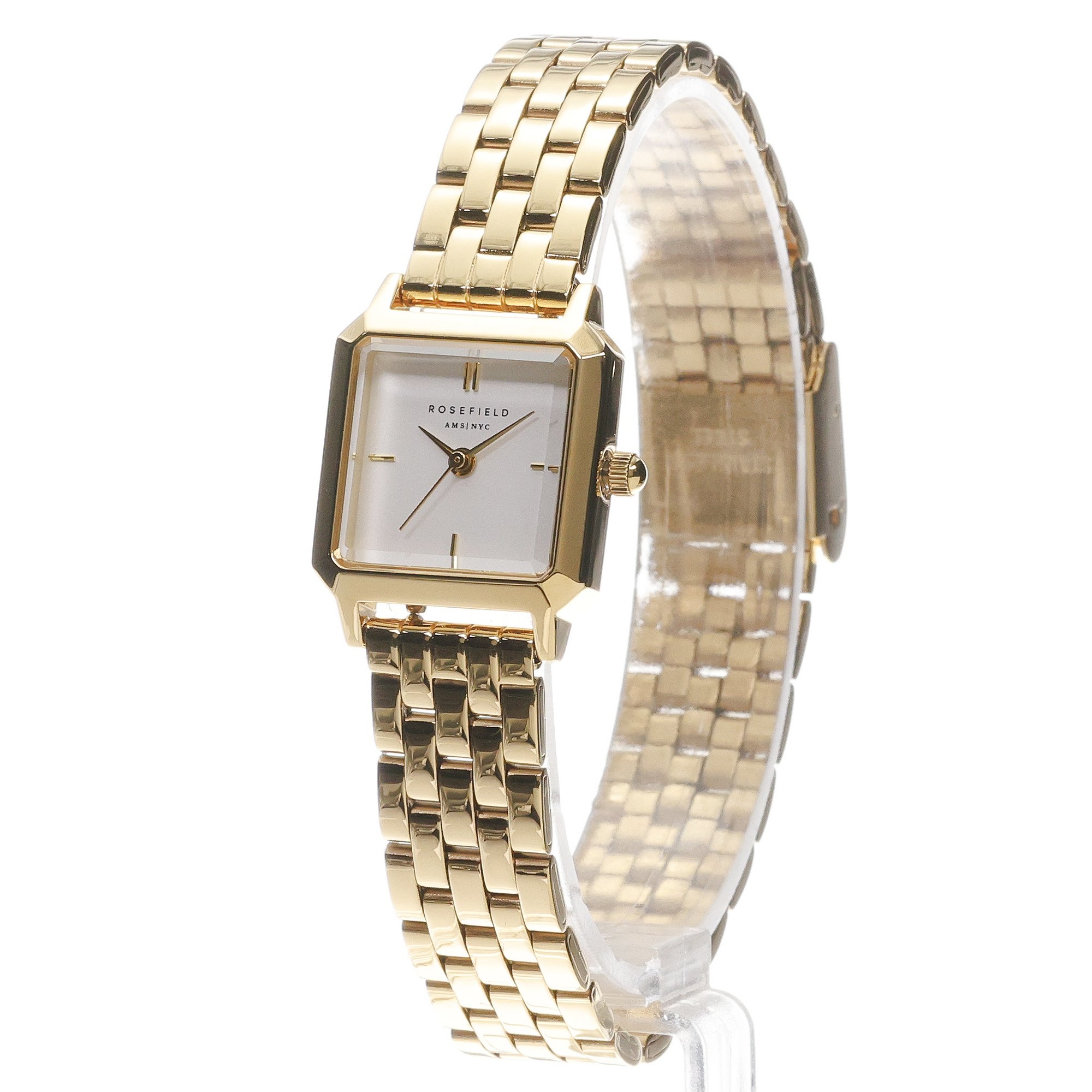Rosefield BWGRC-X283 zegarek złoty elegancki Boxelle bransoleta