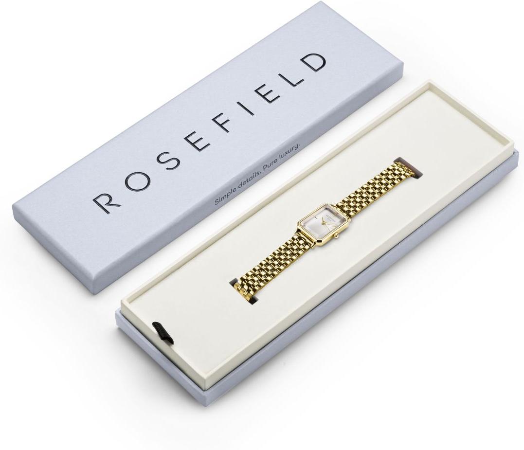 Rosefield OWGSG-O60 The Octagon 8720246519341 zegarek damski klasyczny mineralne