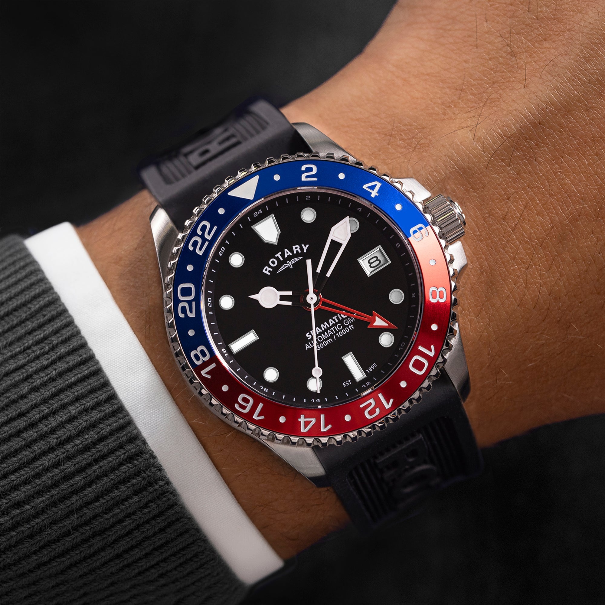Seamatic 300 GMT Automatic Rotary GS04378/95 - hover