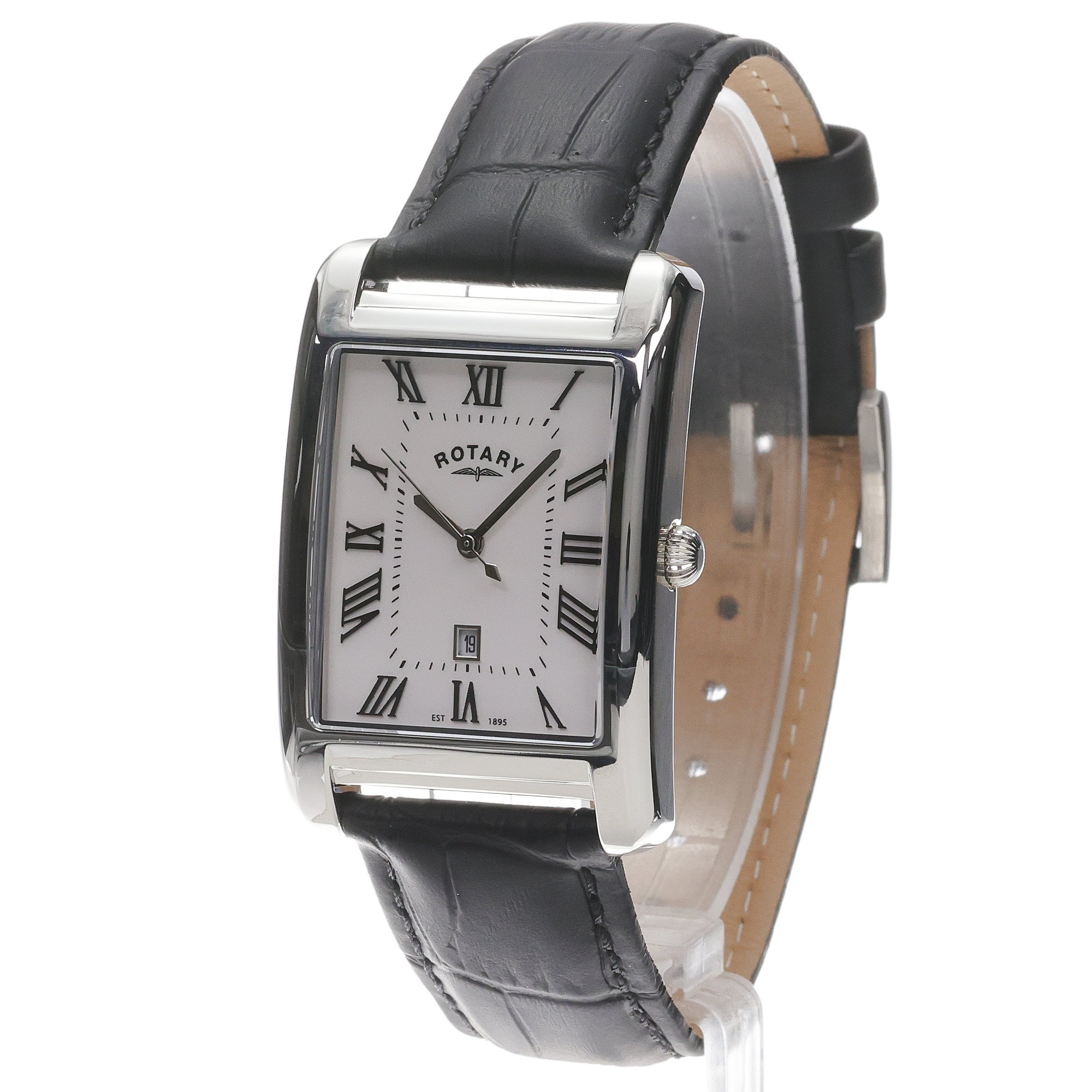 Rotary GS05750-01 Heritage Heritage Astoria zegarek męski klasyczny szafirowe - miniatura 2