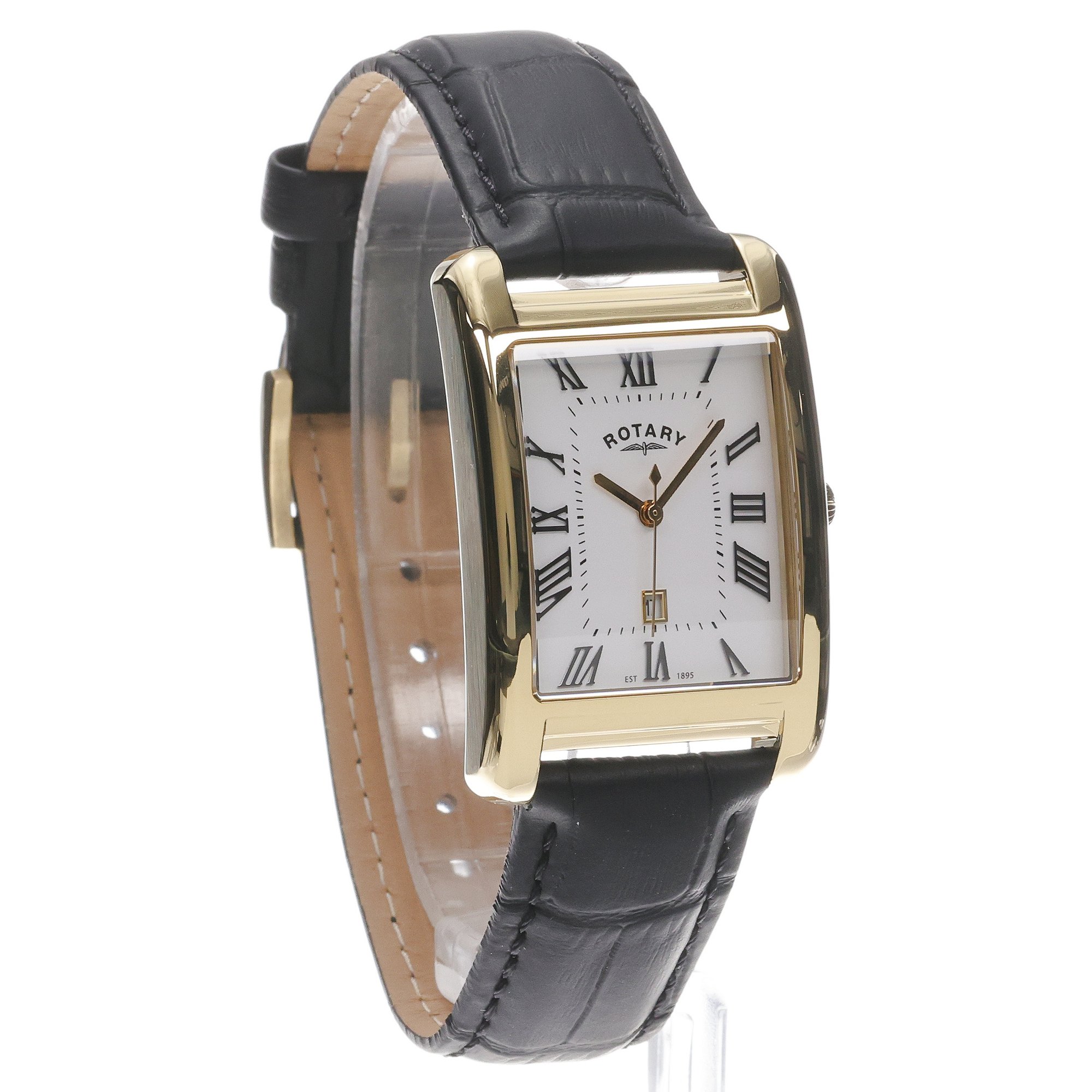 Rotary GS05753-01 zegarek złoty klasyczny Heritage pasek - miniatura 3