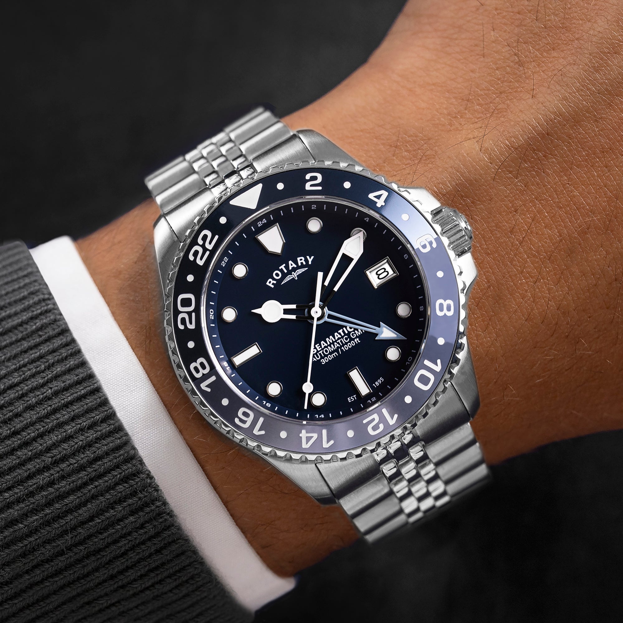 Seamatic 300 GMT Automatic Rotary RGB10005/04 - hover