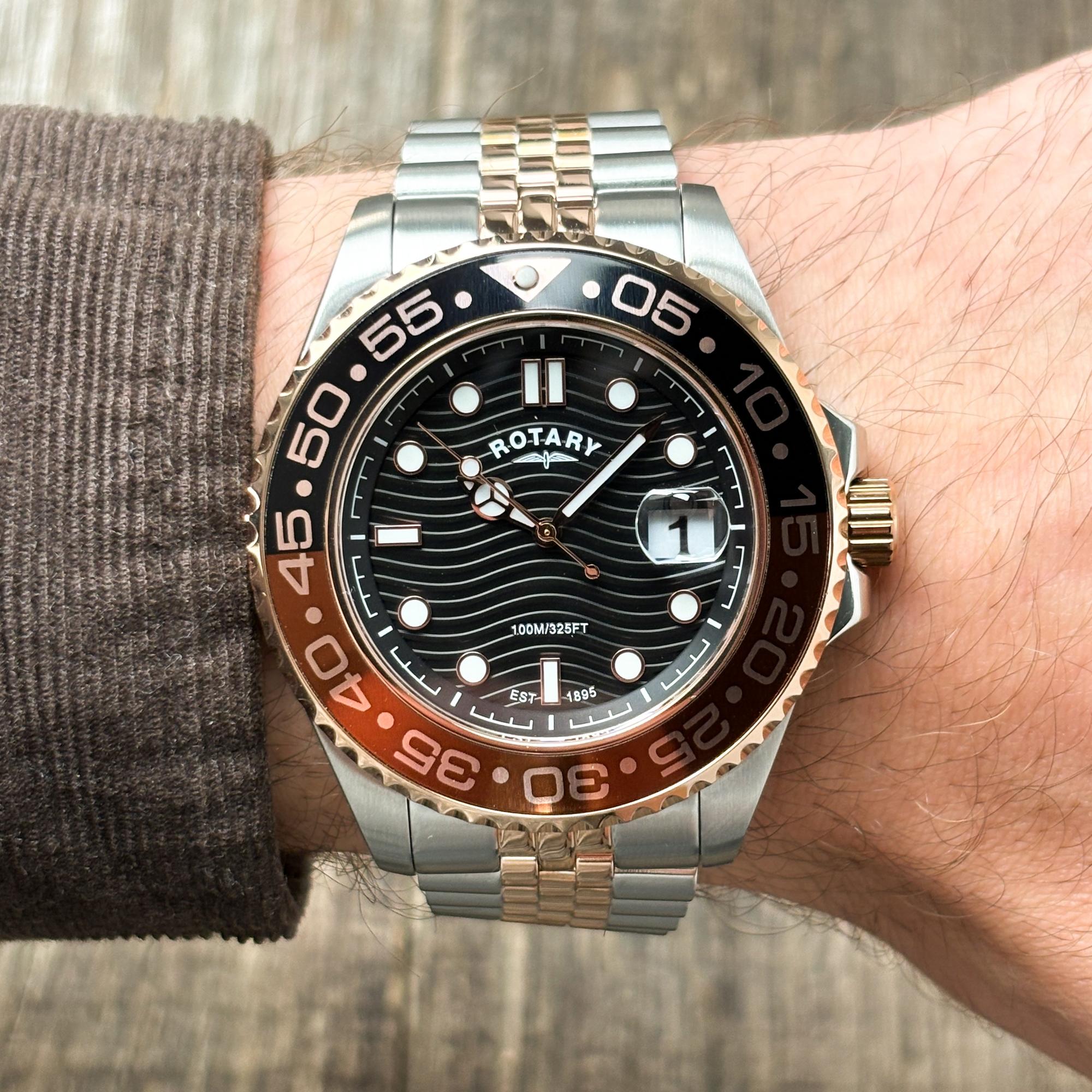 Rotary RGB10016-04 zegarek męski sportowy Apex100 bransoleta - miniatura 9