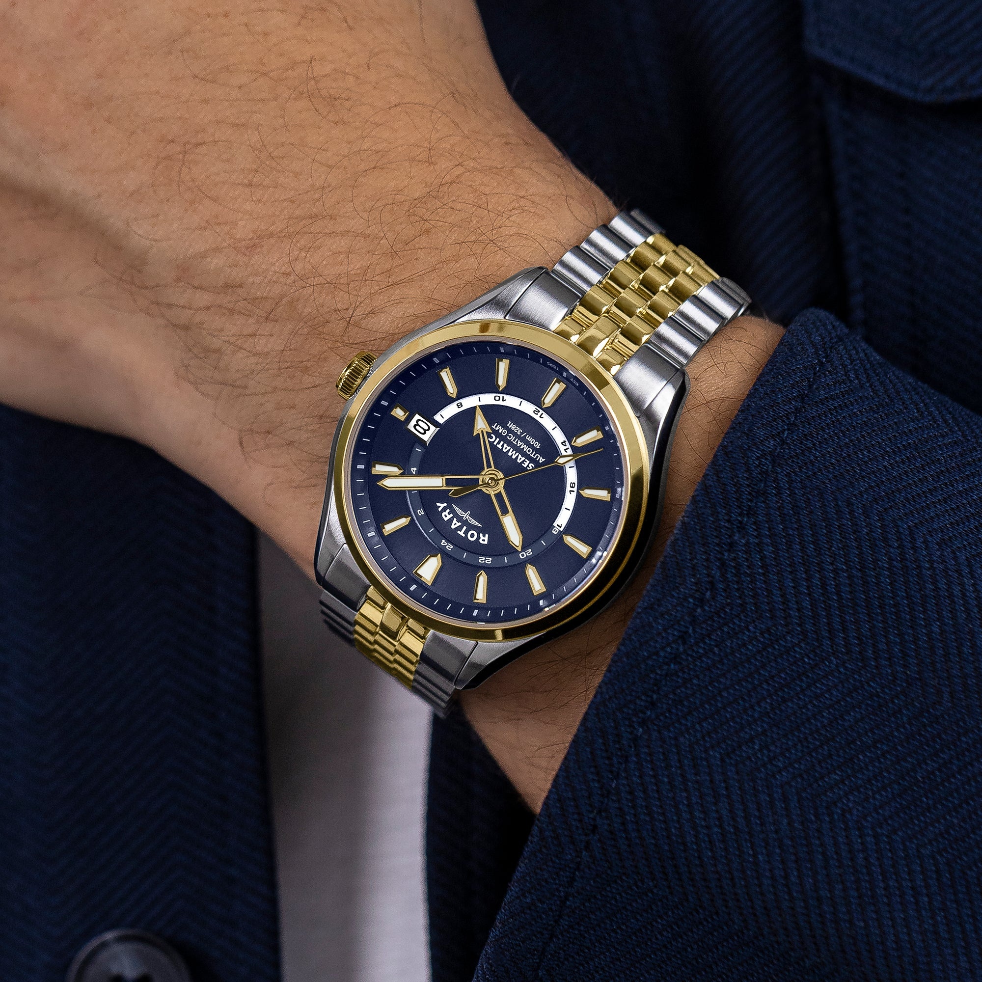 Seamatic 100 GMT Automatic Rotary RGB10042/05 - hover
