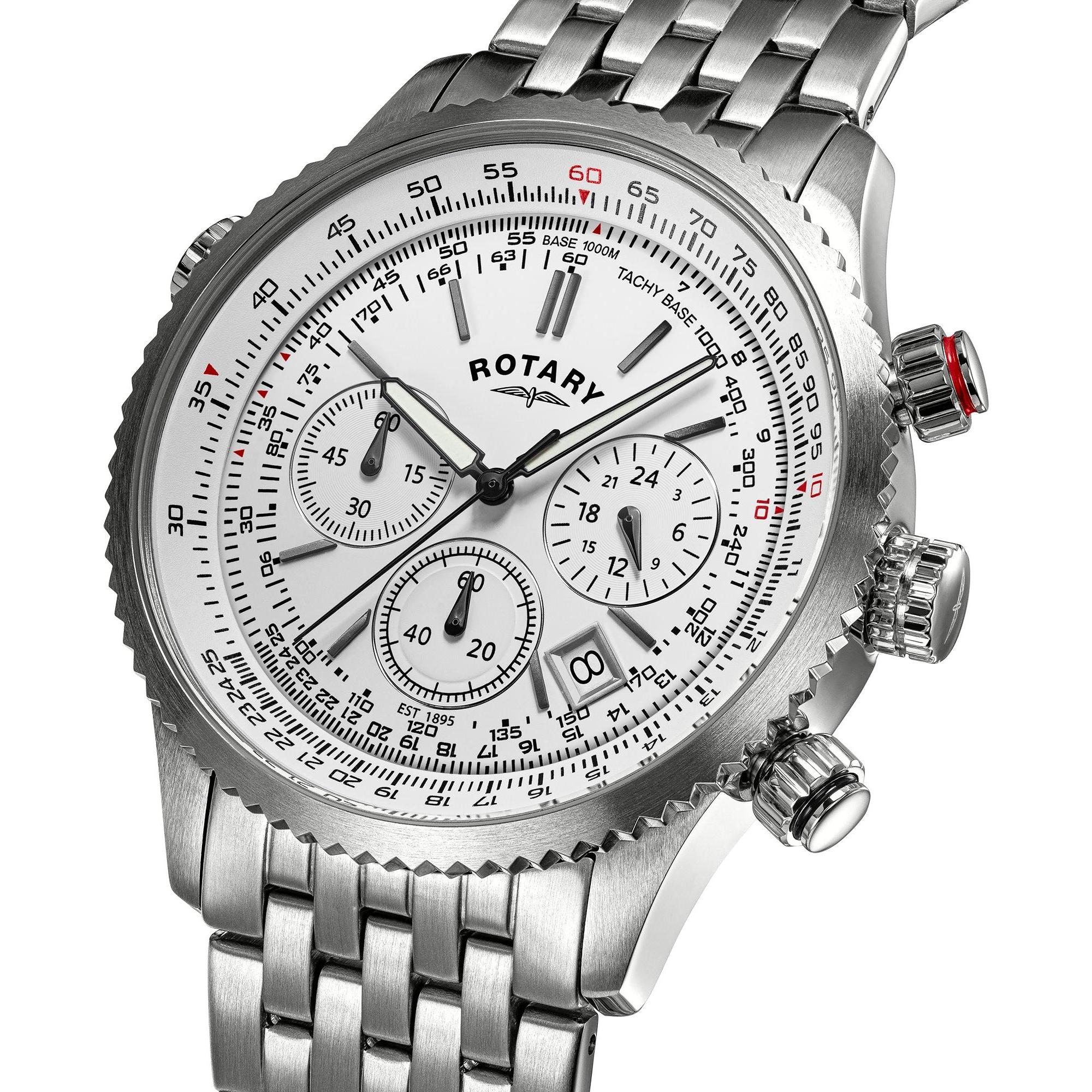 Rotary RGB10095-01 Pilot Chronograph zegarek