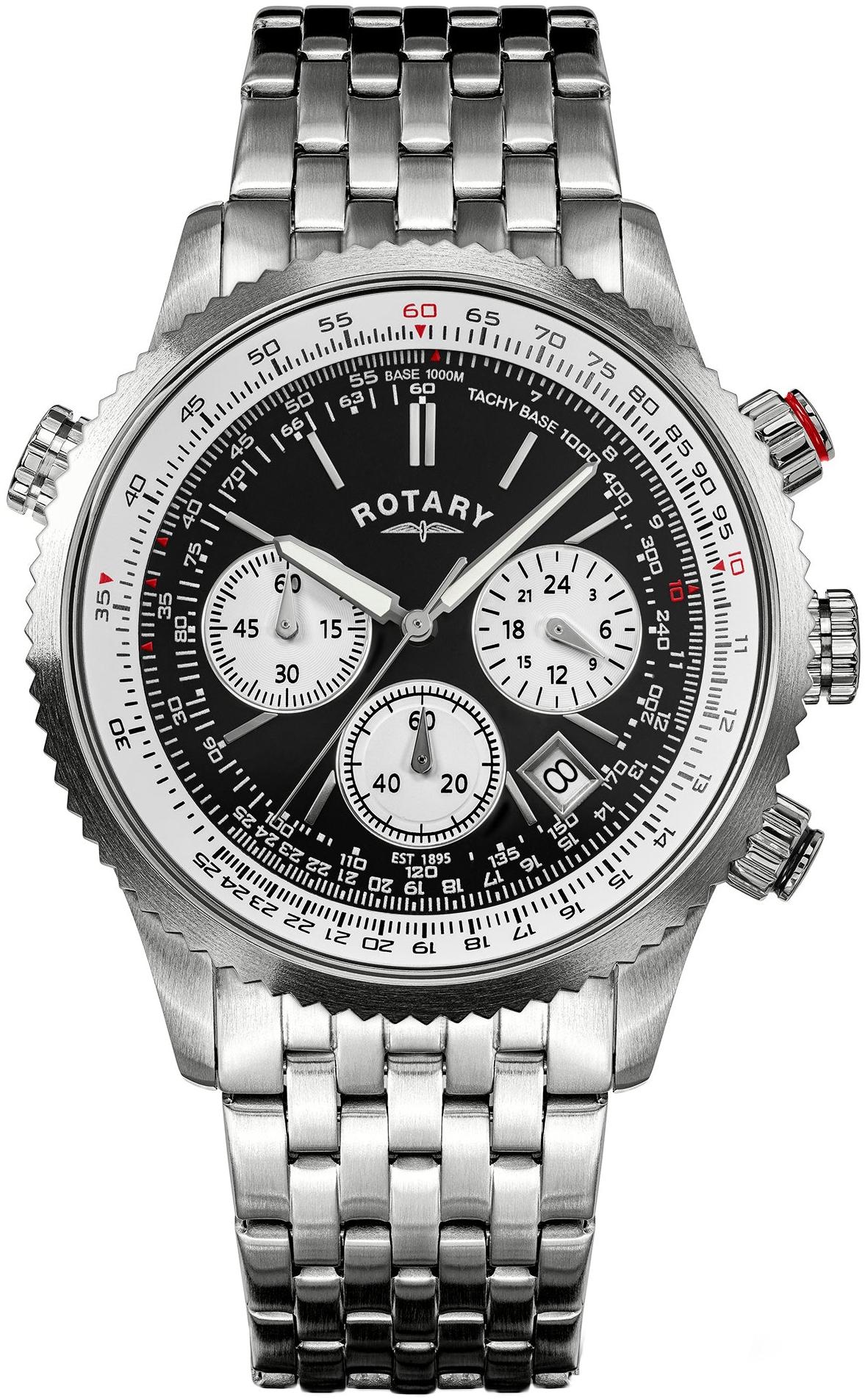 Rotary RGB10095-04 Pilot Chronograph