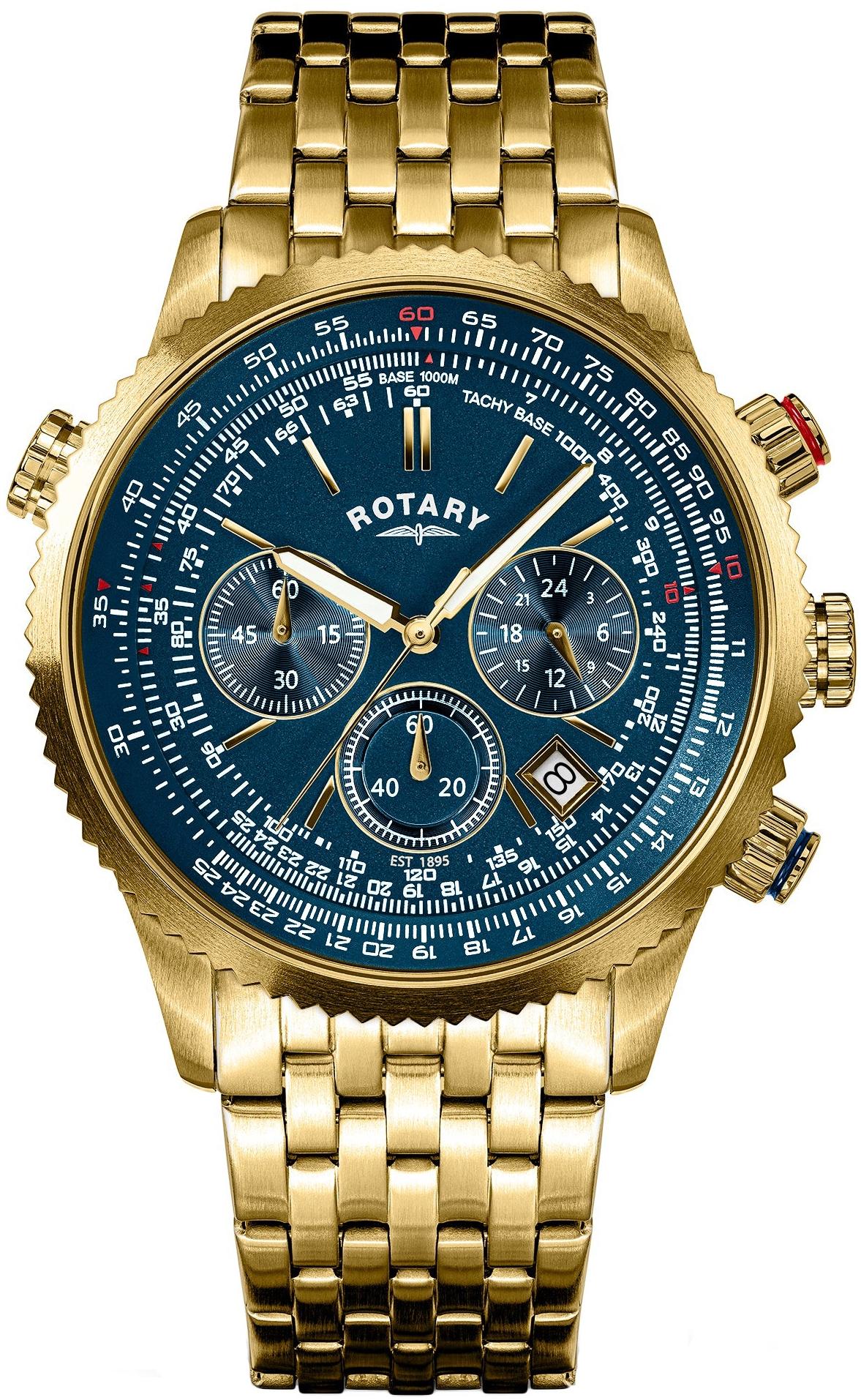 Rotary RGB10096-05 Pilot Chronograph