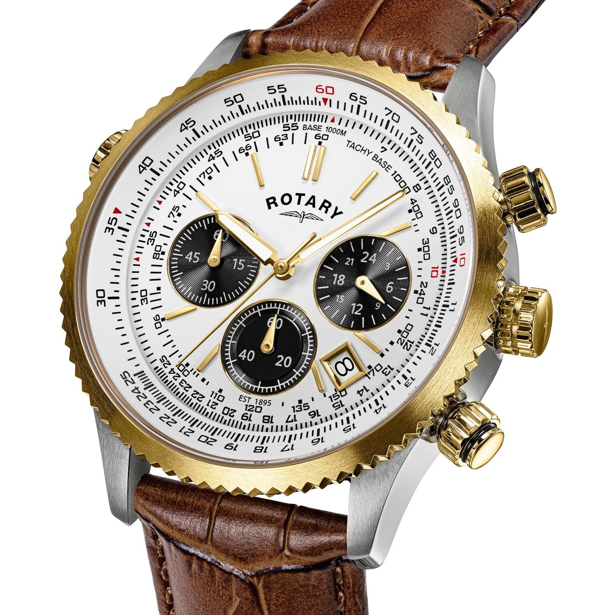 Rotary RGS10091-01 Pilot Chronograph zegarek