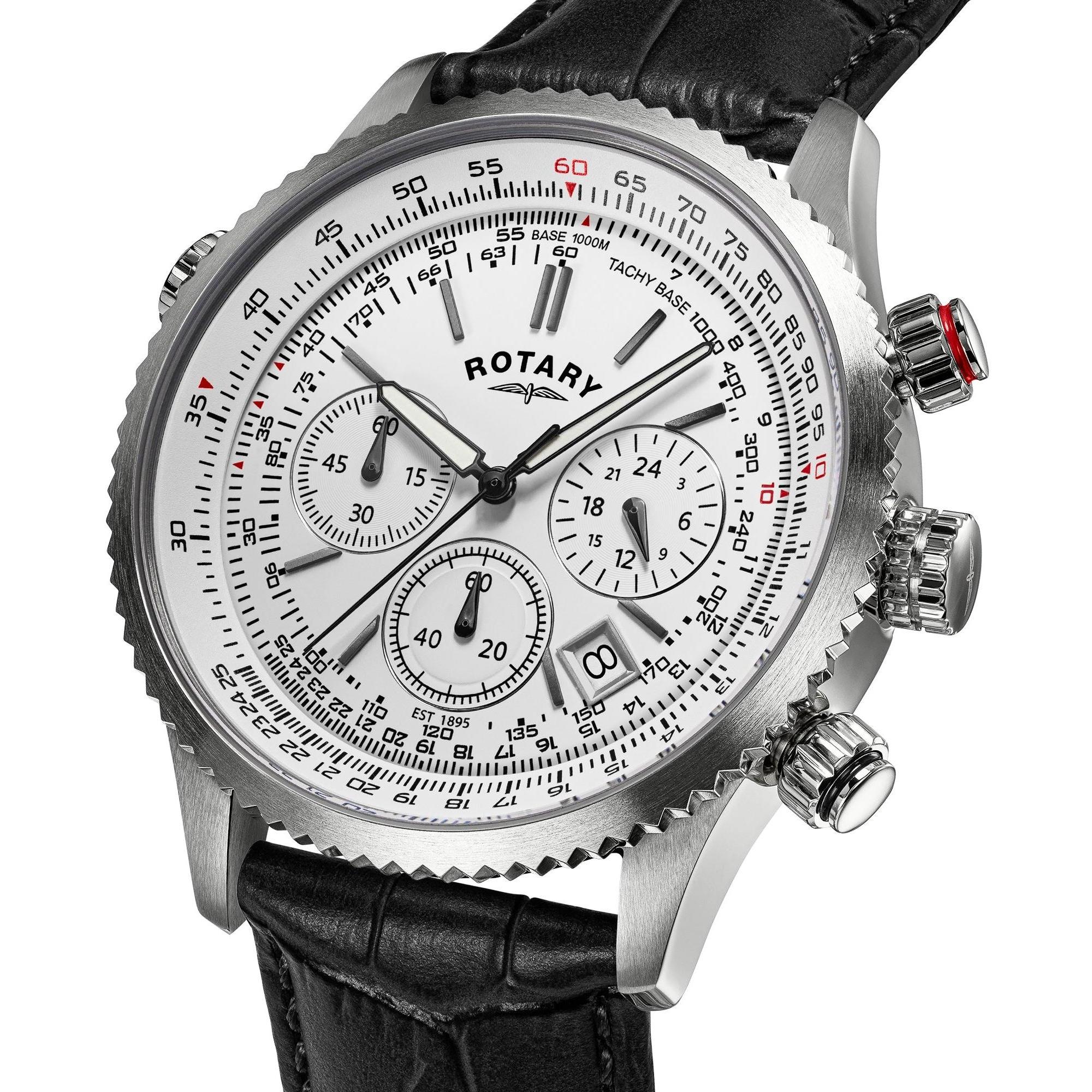 Rotary RGS10093-01 Pilot Chronograph zegarek