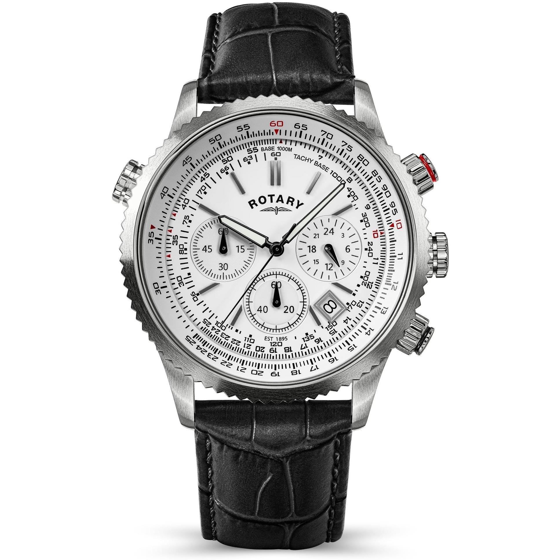Rotary RGS10093-01 Pilot Chronograph zegarek