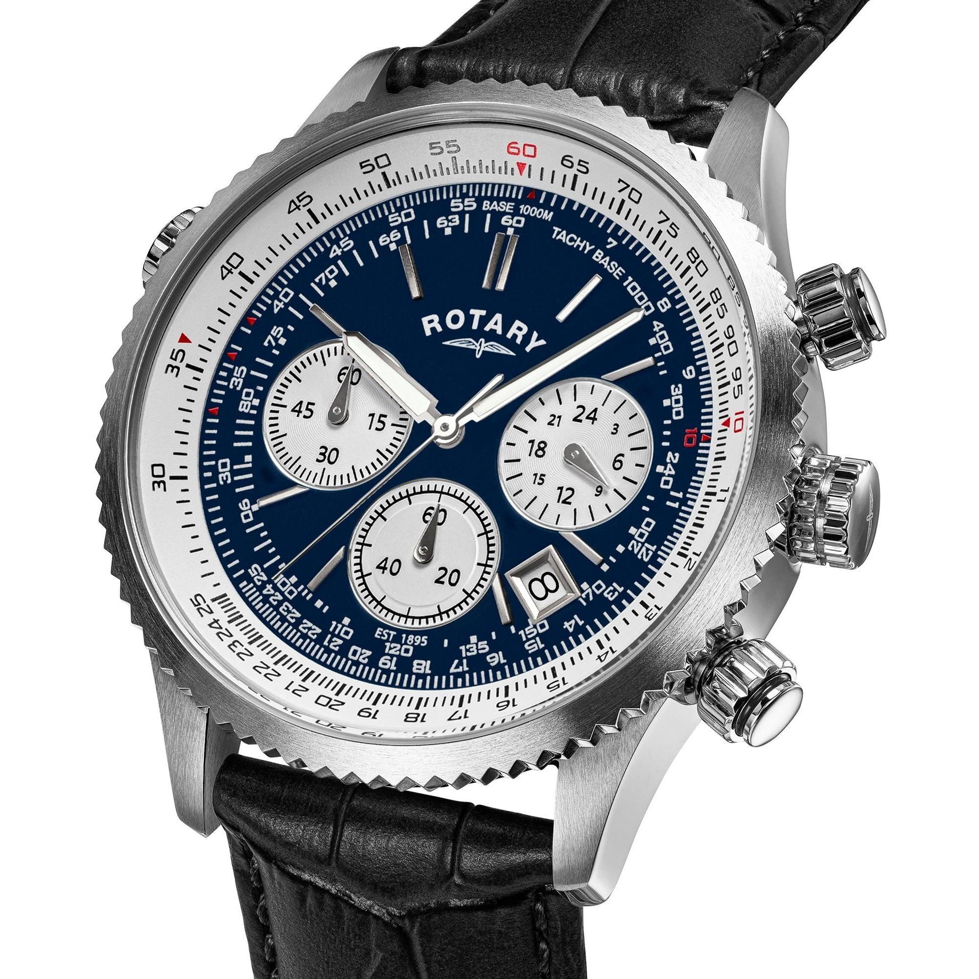 Rotary RGS10093-53 Pilot Chronograph zegarek