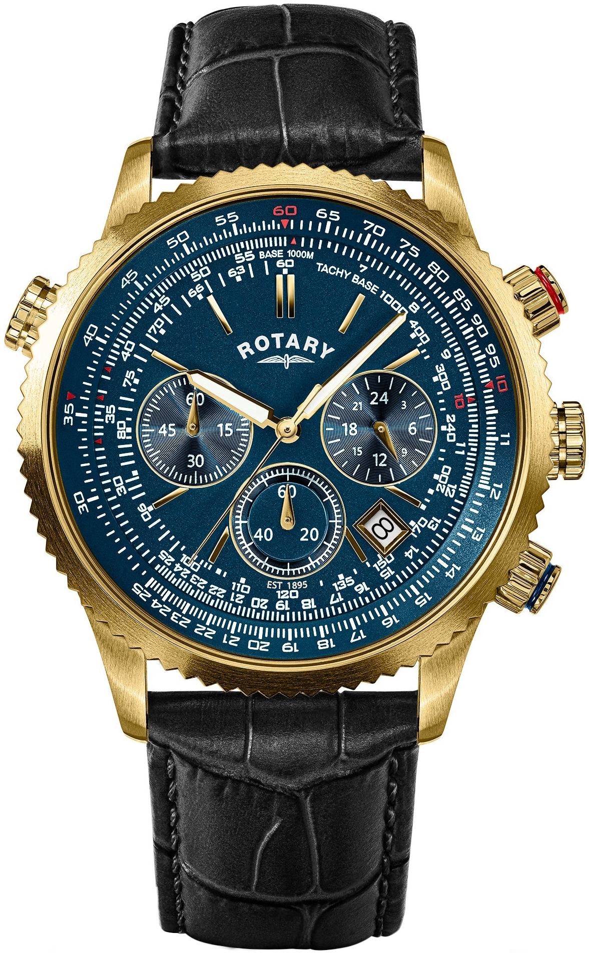 Rotary RGS10096-05 Pilot Chronograph