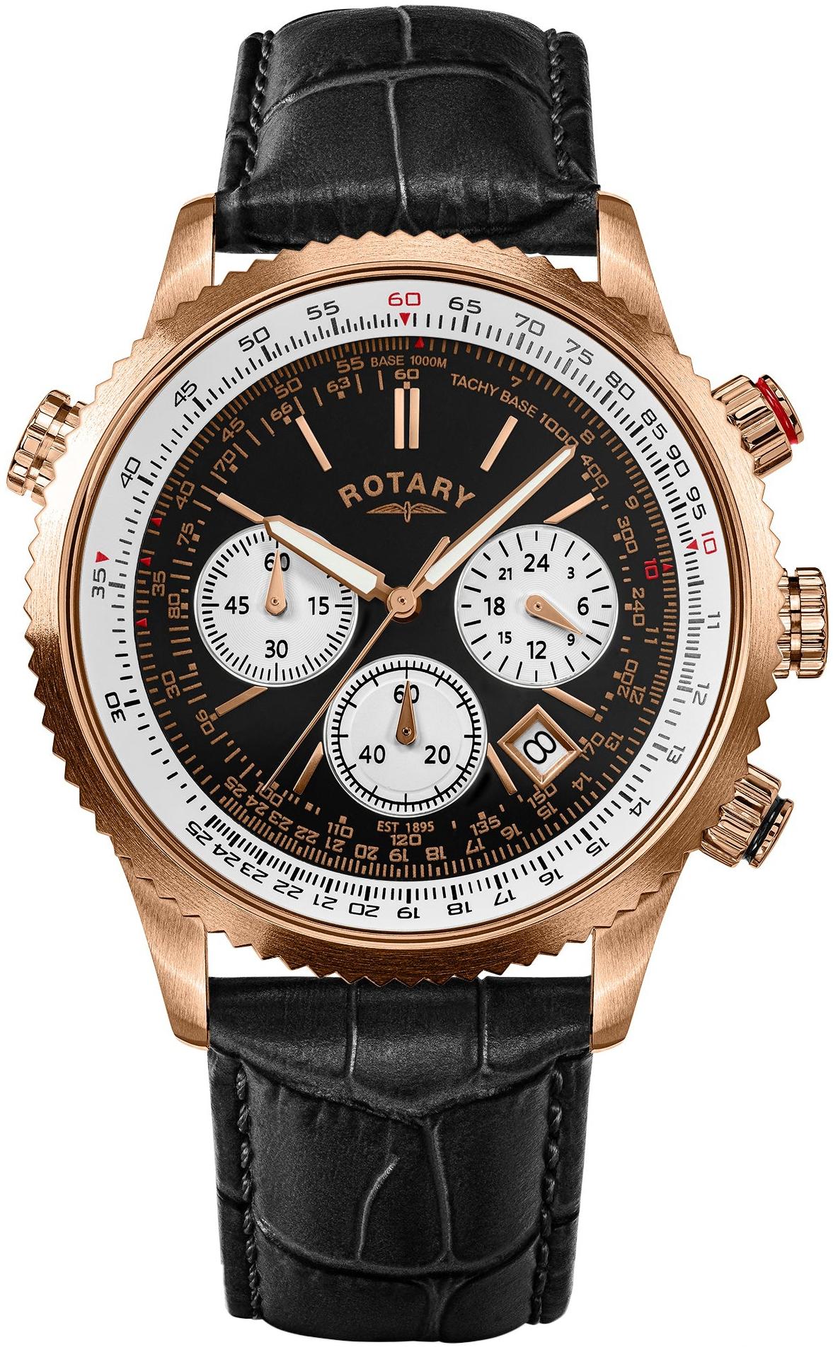 Rotary RGS10097-04 Pilot Chronograph