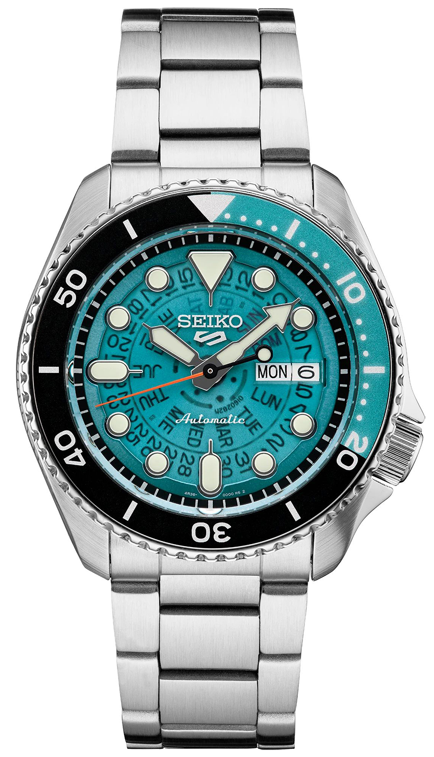 5 Sports Automatic SKX Skeleton Seiko SRPJ45K1 