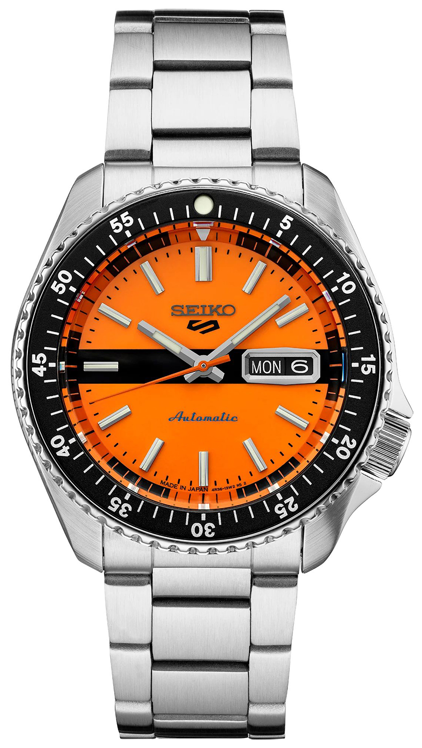 5 Sports Automatic New Double Hurricane Retro Colour Seiko SRPK11K1 